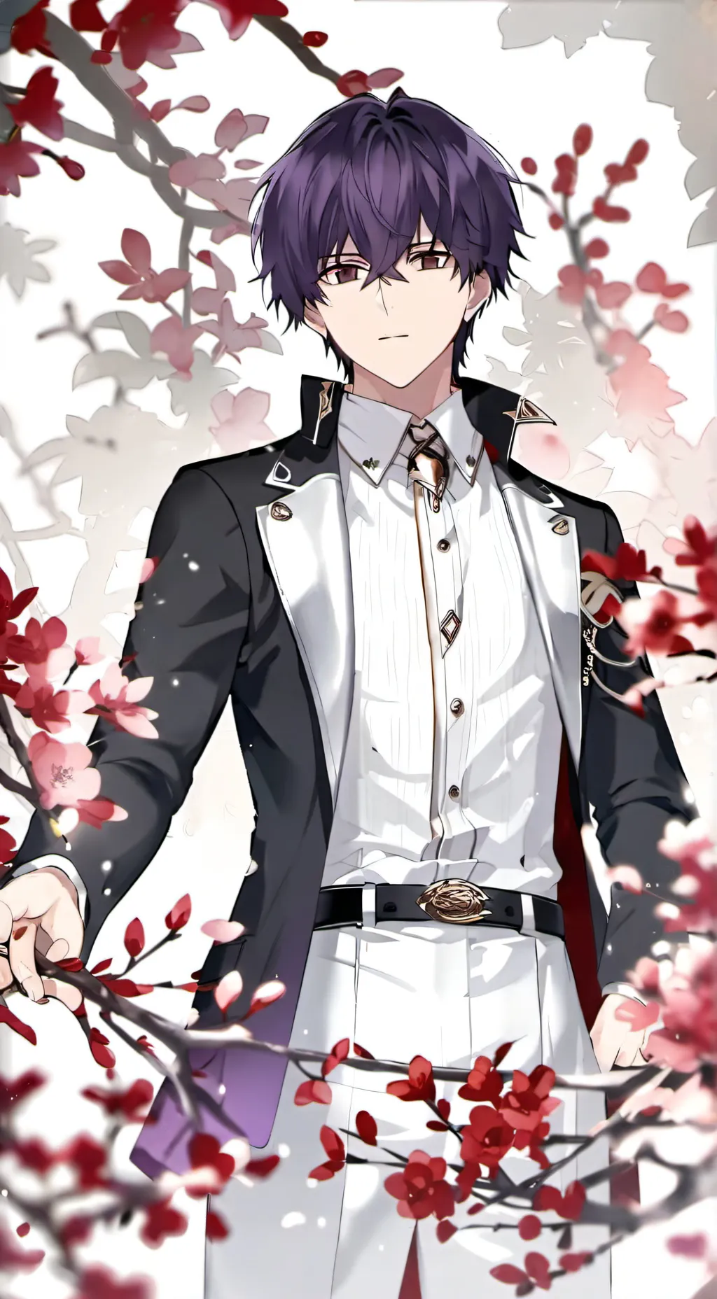 ai character: Shousuke Komi background