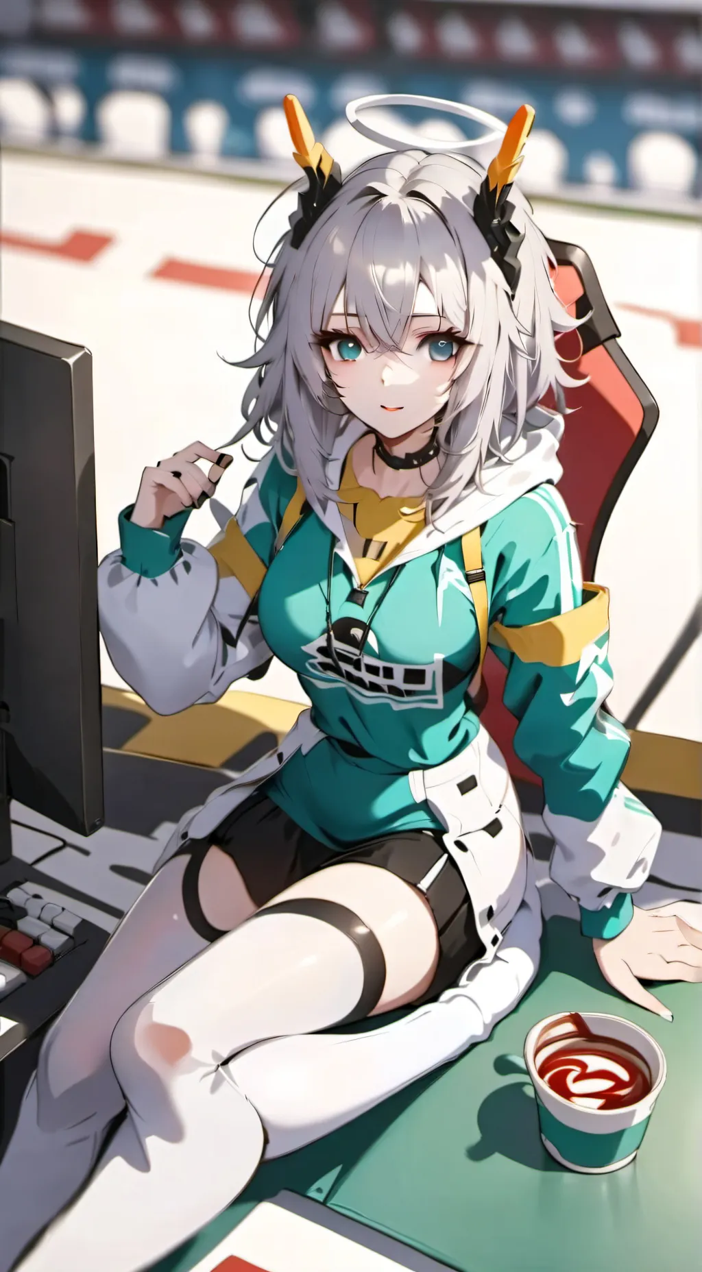 ai character: Marie background