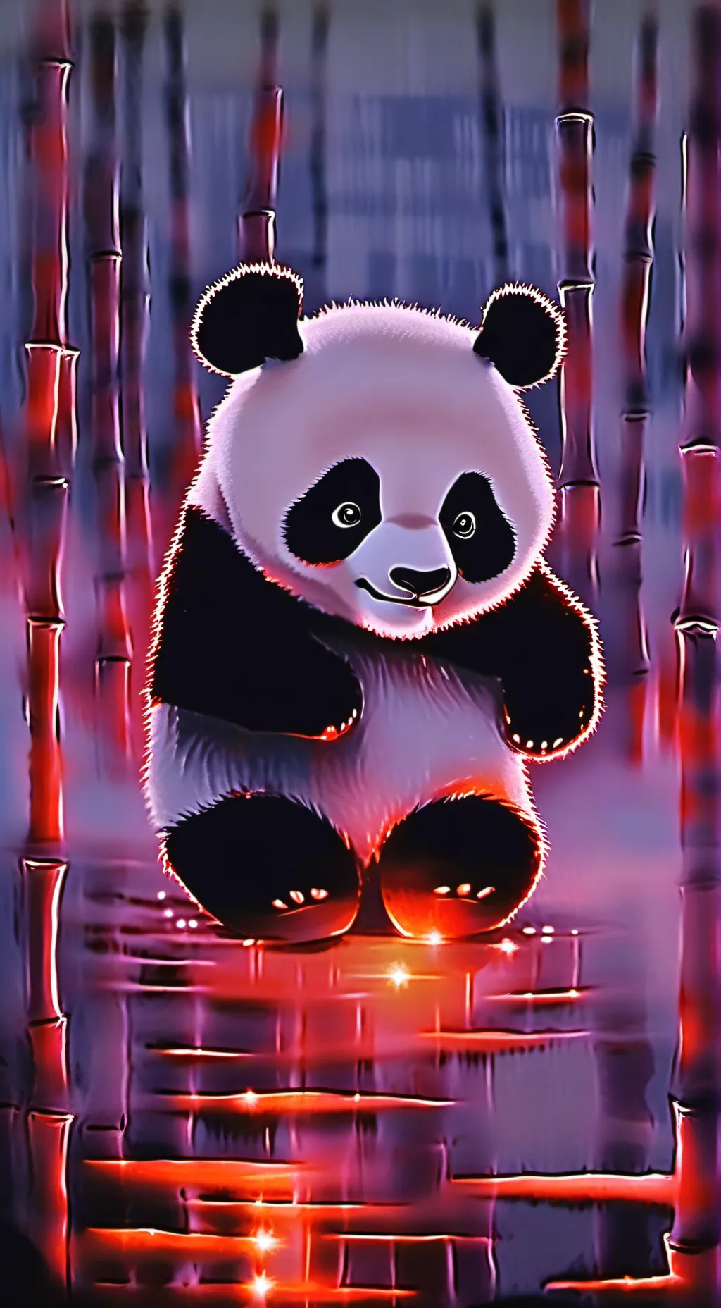 ai character: Aurora background