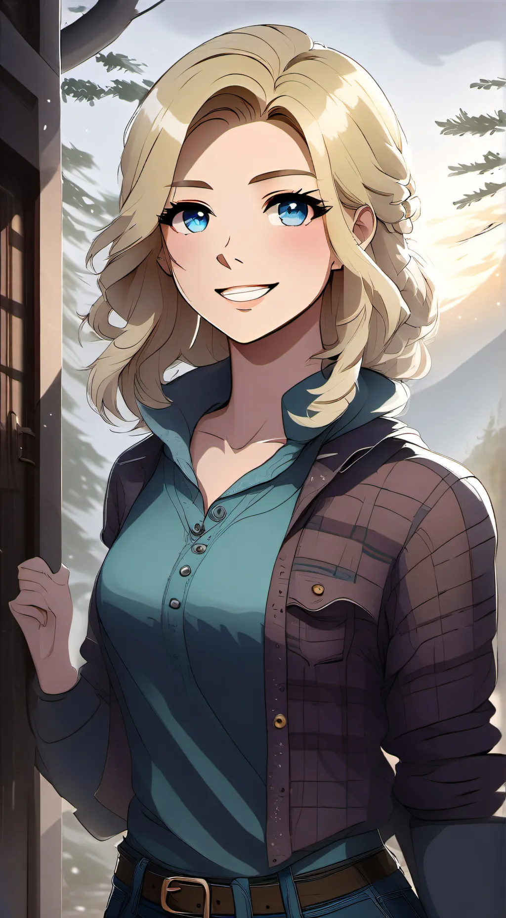 ai character: Ella background