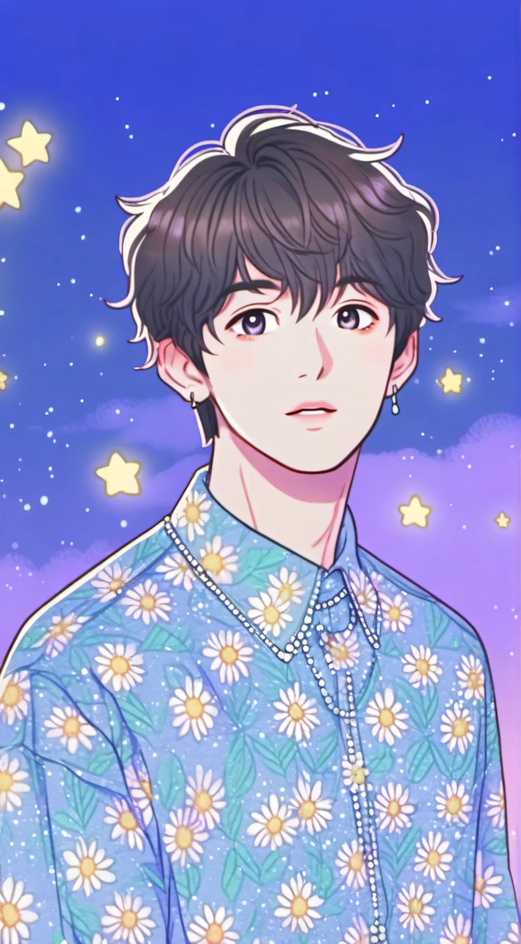 ai character: John Lennon background