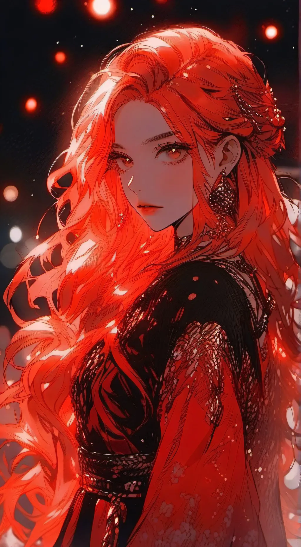 ai character: Demonia ♑️ background