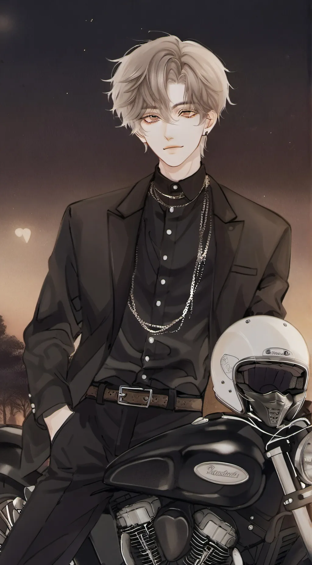 ai character: levi background