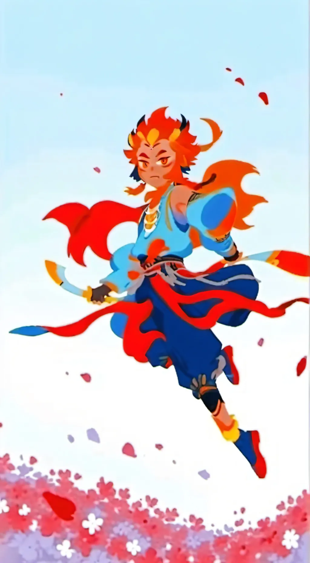 ai character: kny background