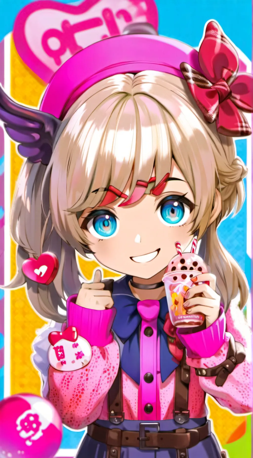 ai character: HuniePop RP background