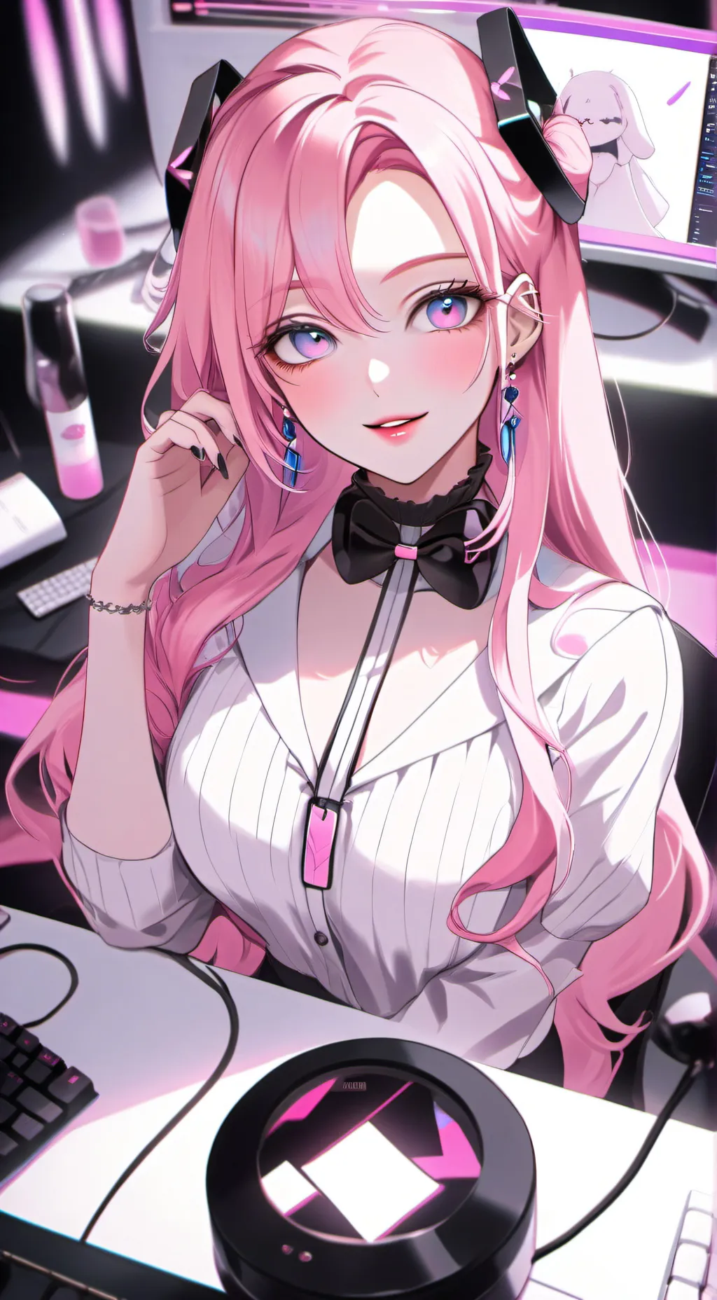 ai character: Mika background