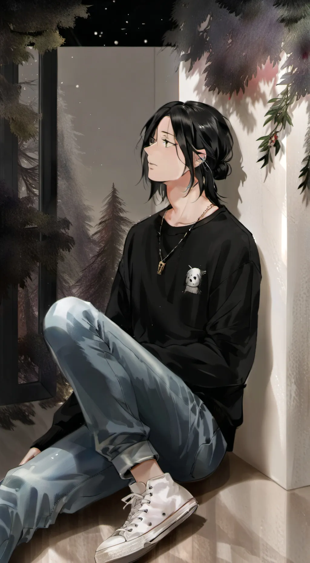 ai character: Aish background