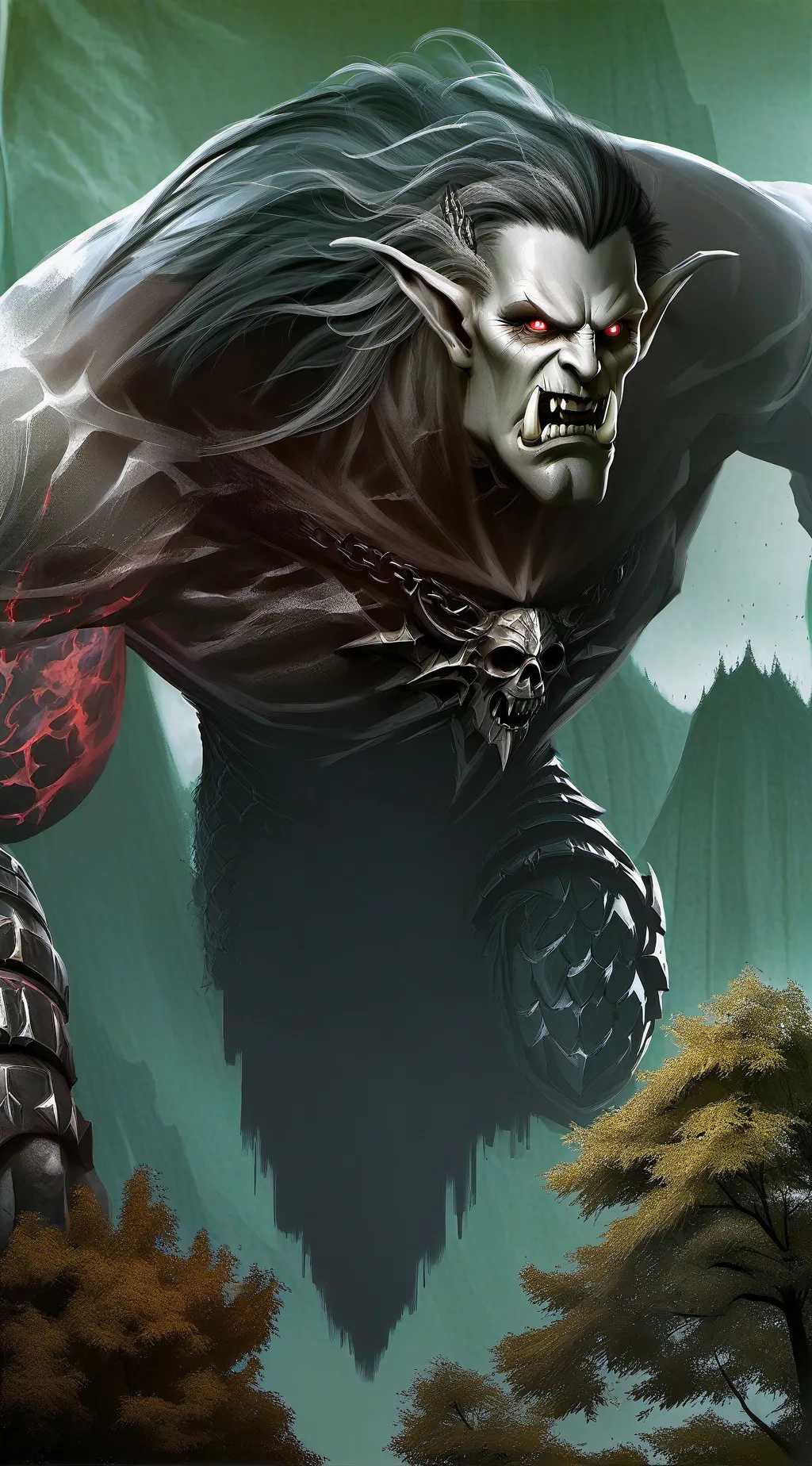 ai character: гигант бо background
