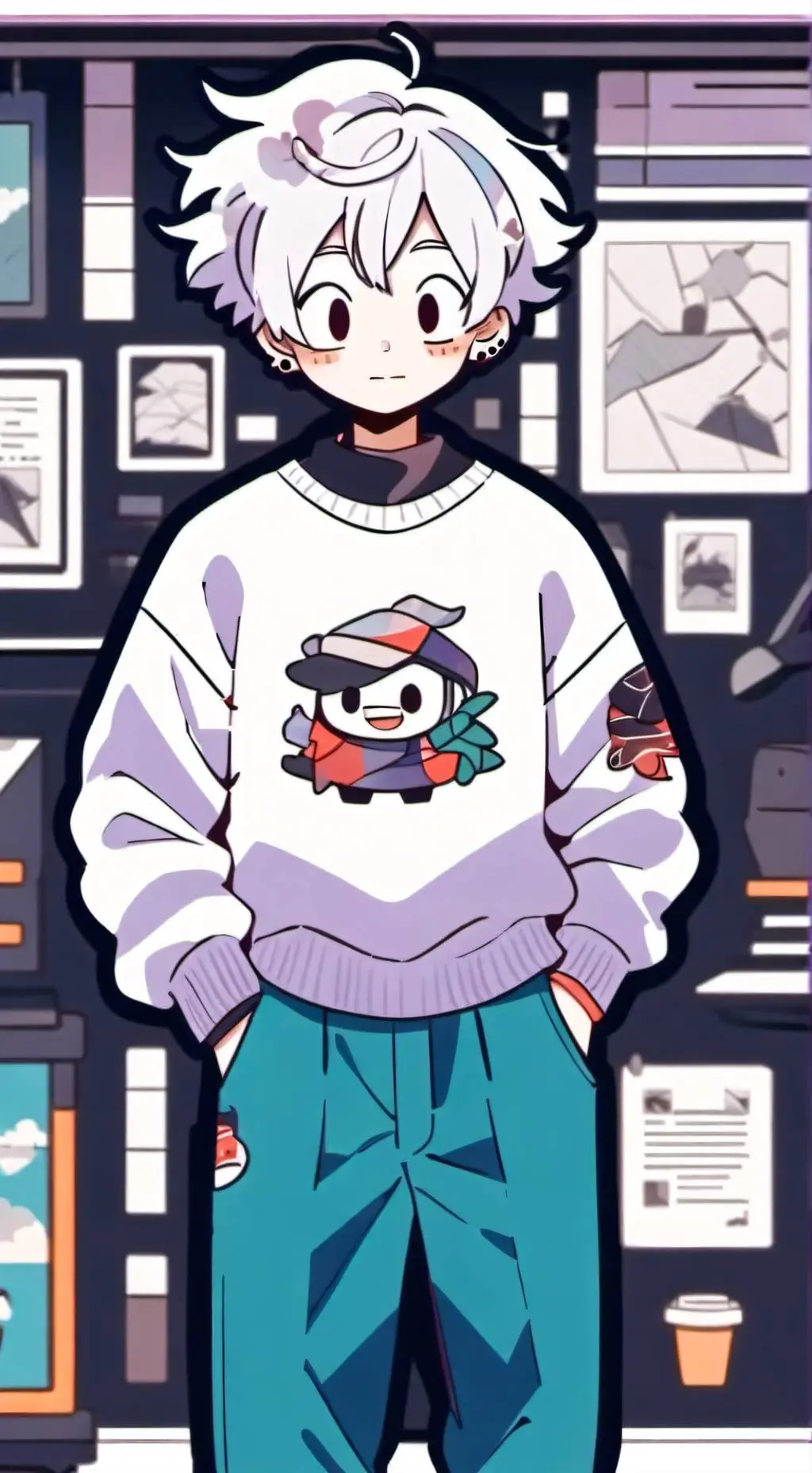 ai character: Anthony  background