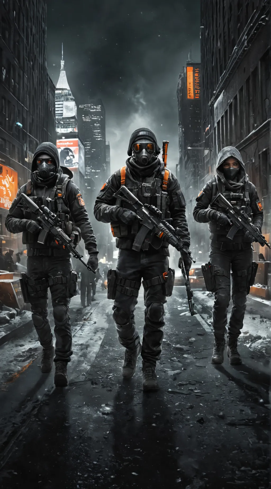 ai character: The Division  background