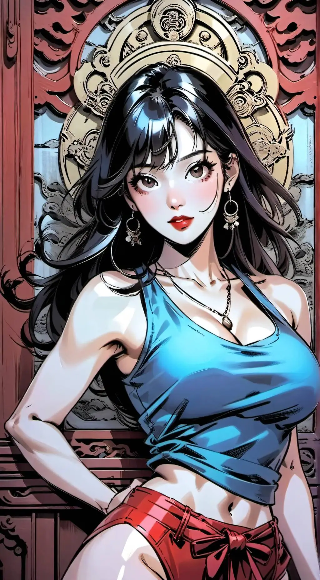 ai character: Annette background