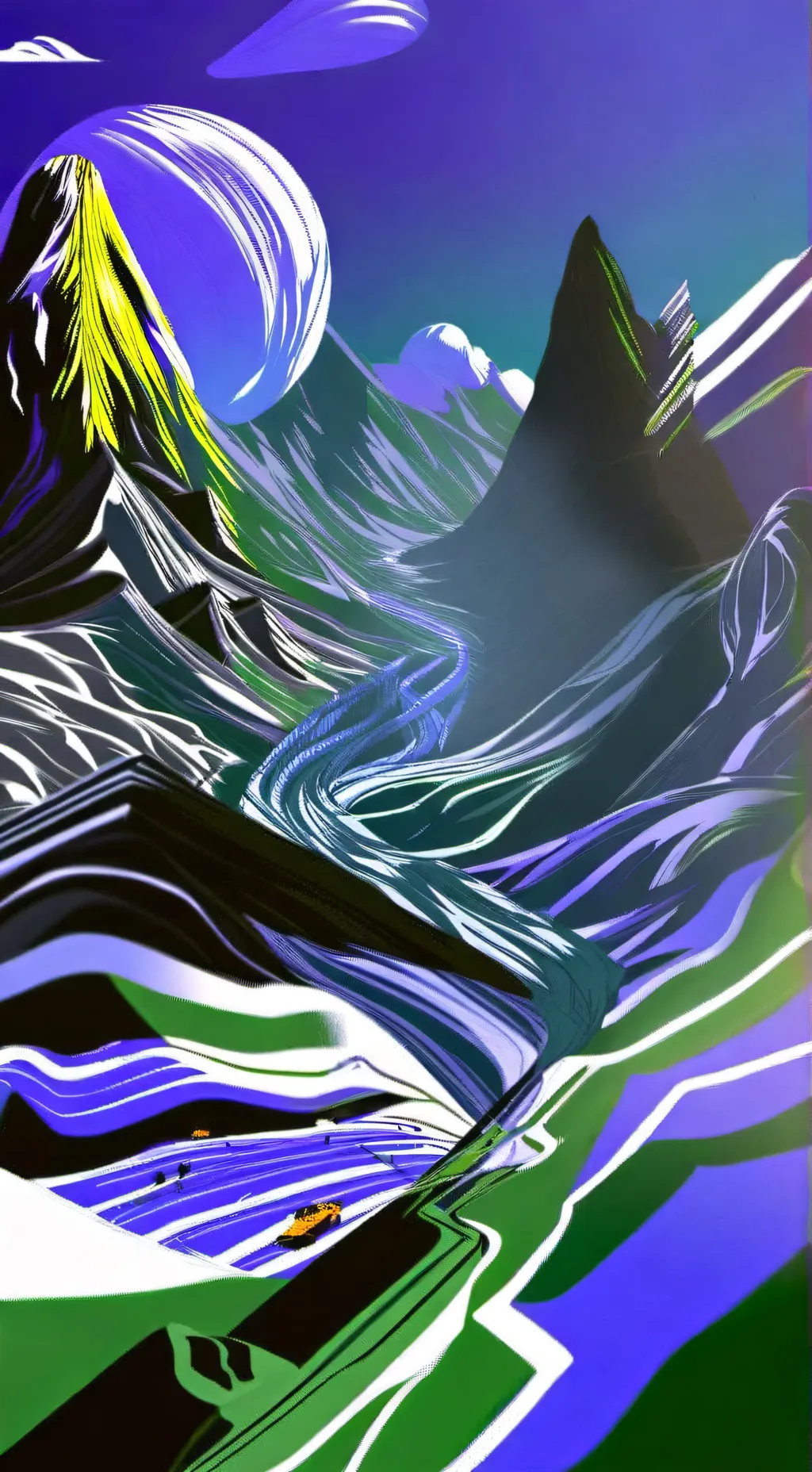 ai character: Md human AU background