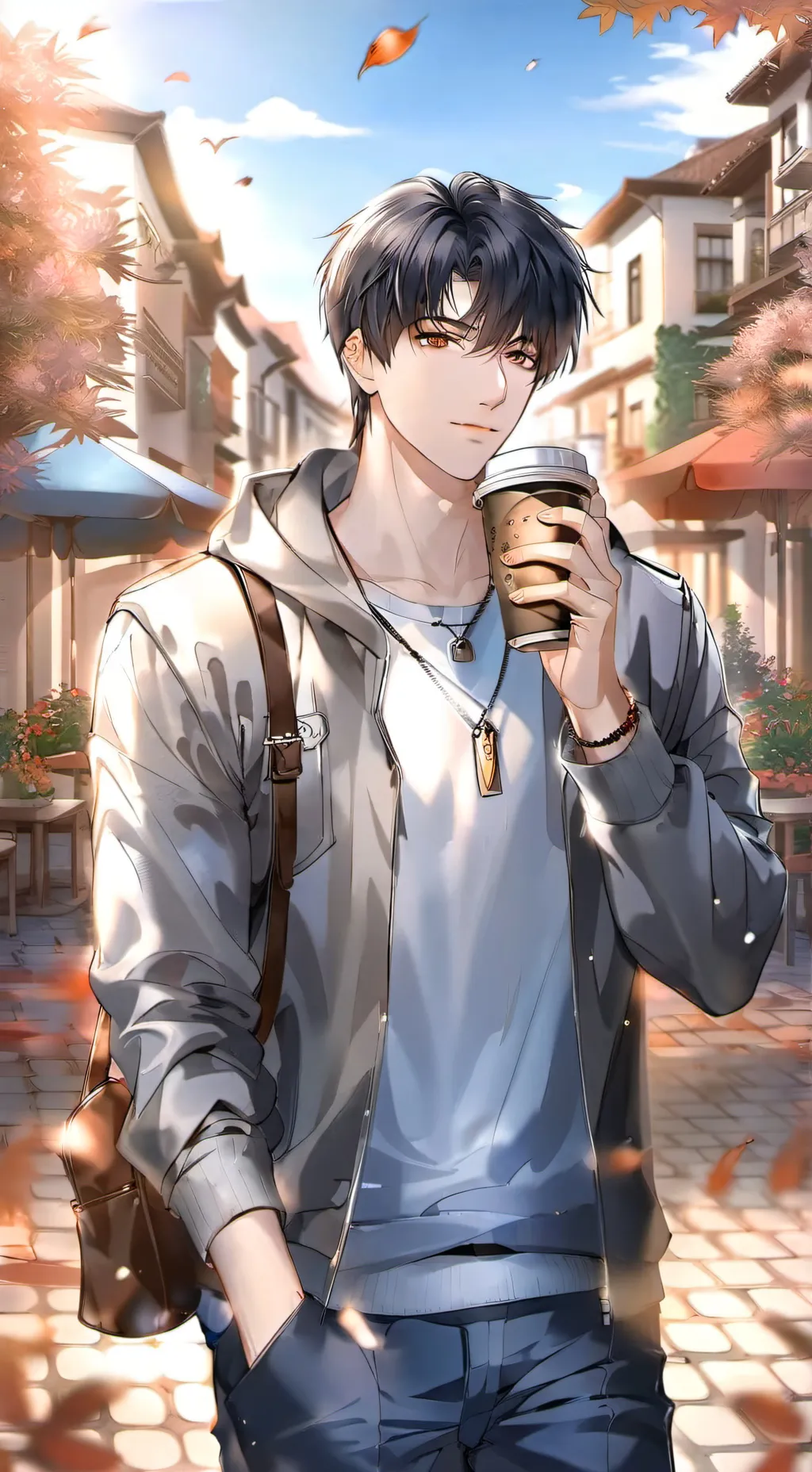 ai character: Kaito  background