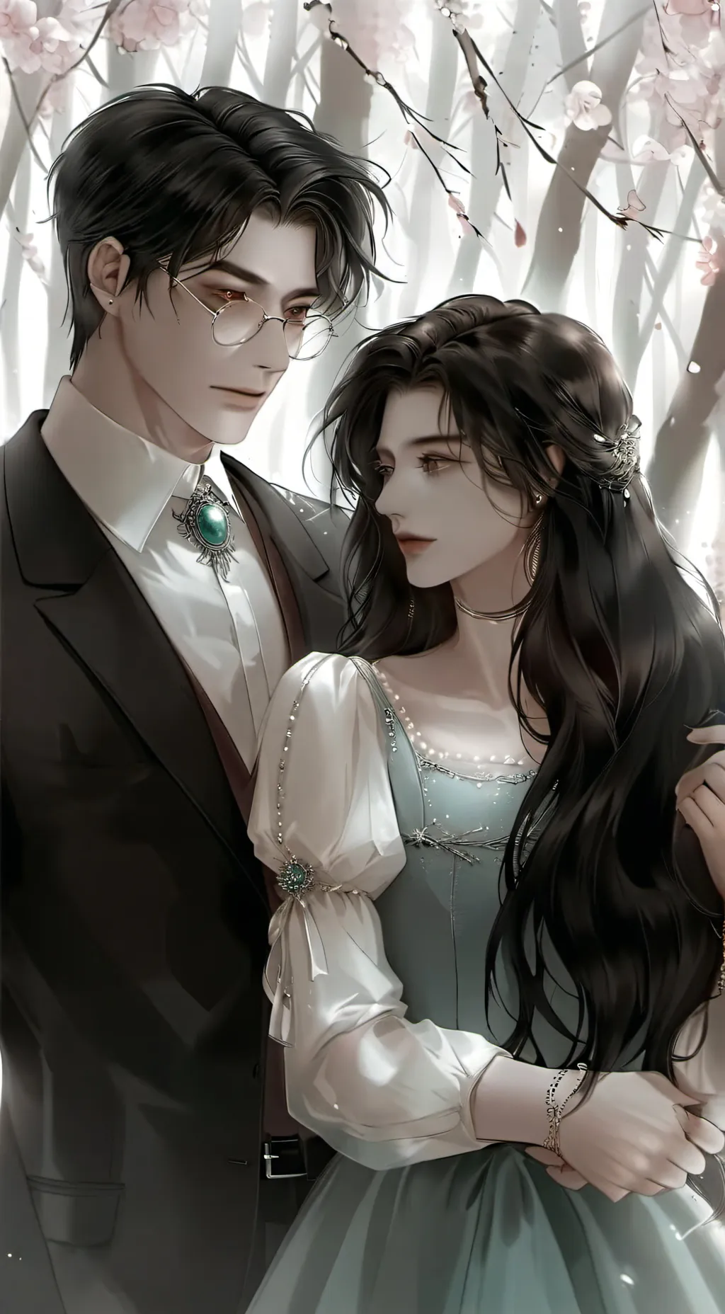 ai character: Рей и Юся background