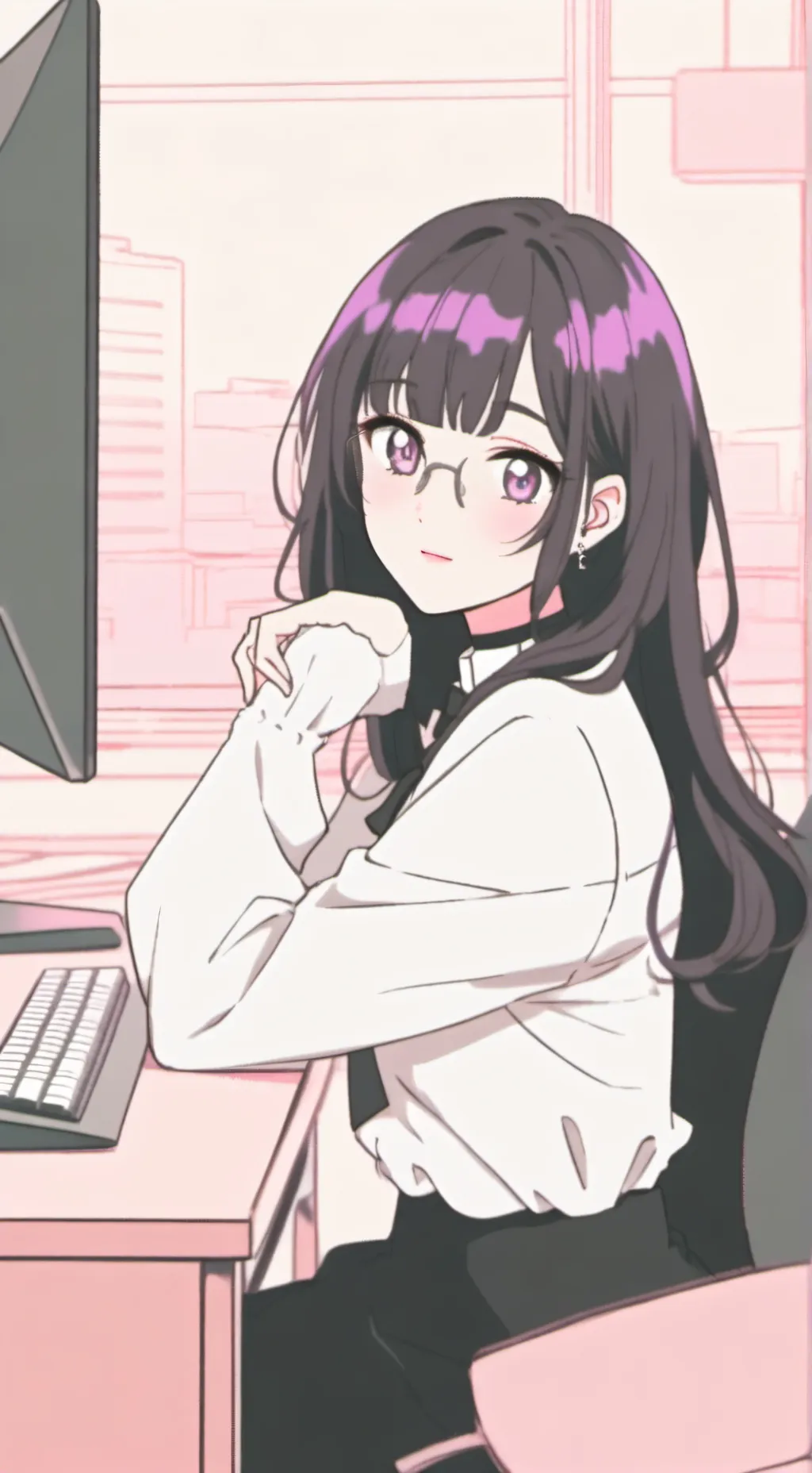 ai character: Mei background