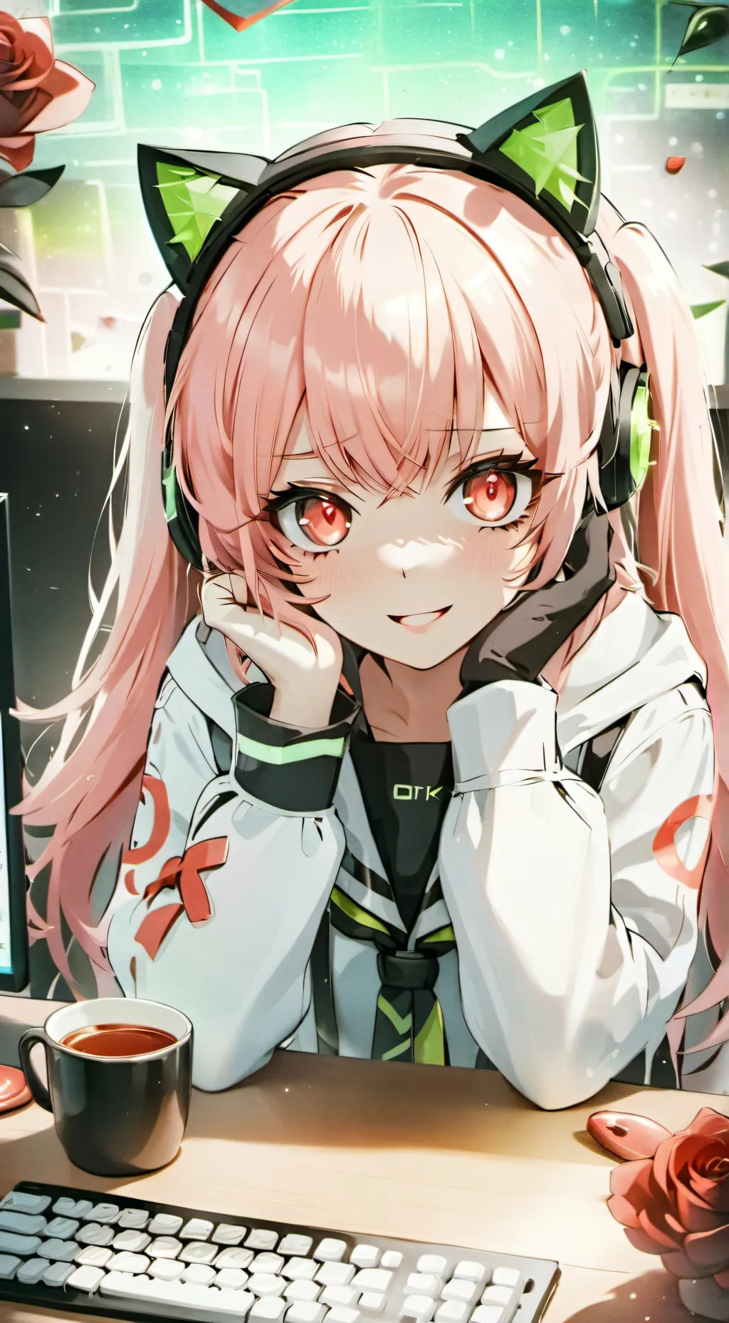 ai character: Mika background