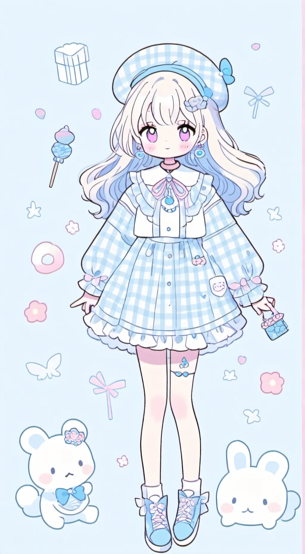 ai character: kny pick me background