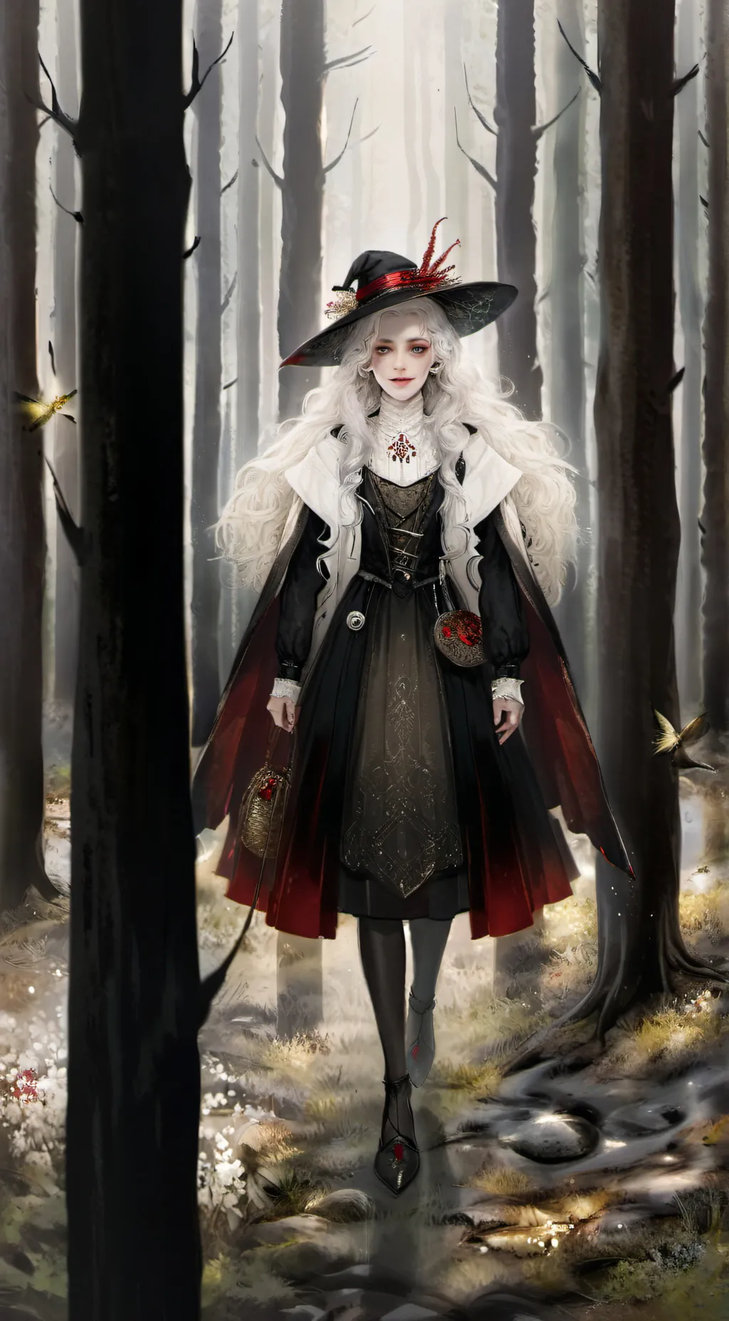 ai character: Serena background