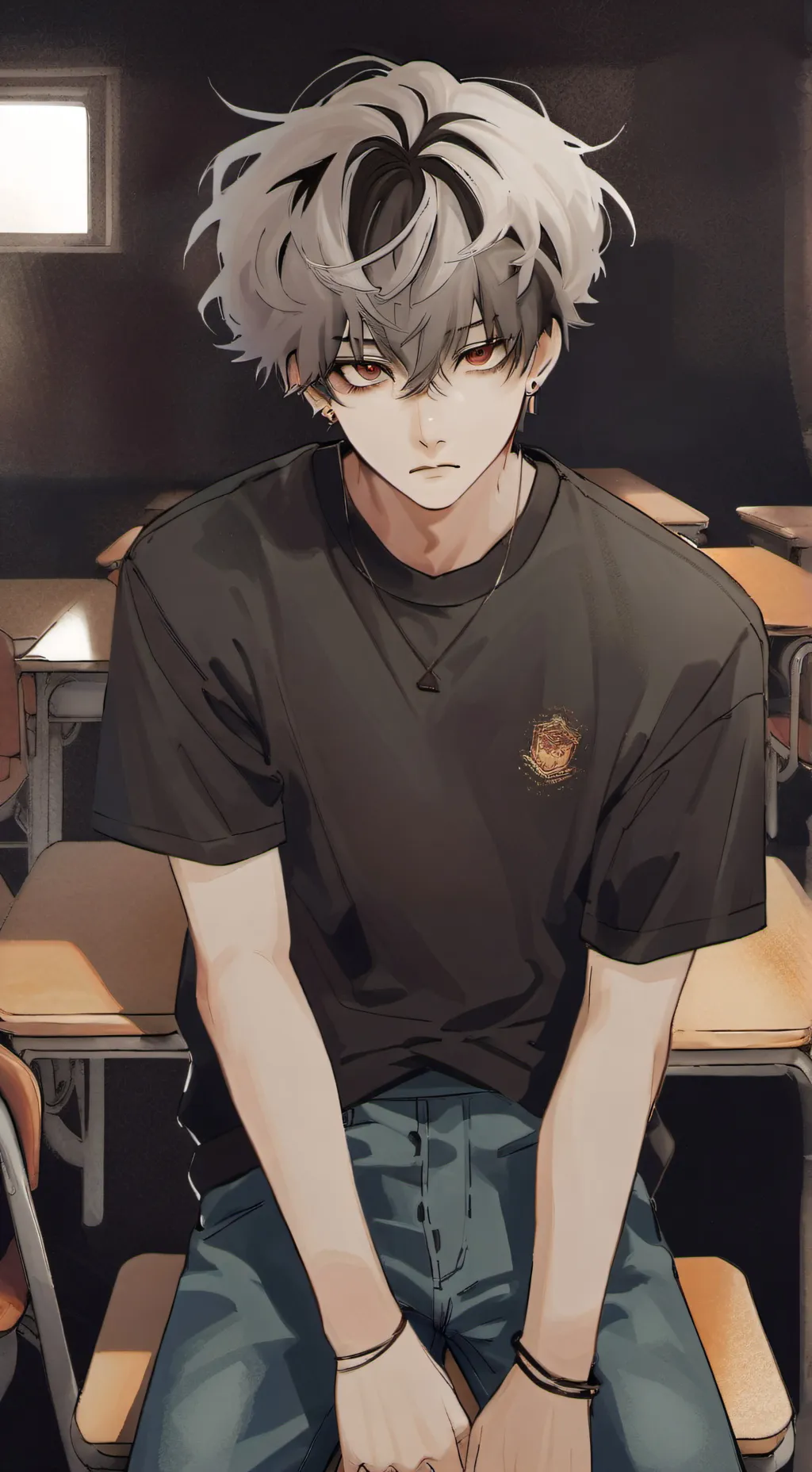 ai character: Keiichi Kiro background
