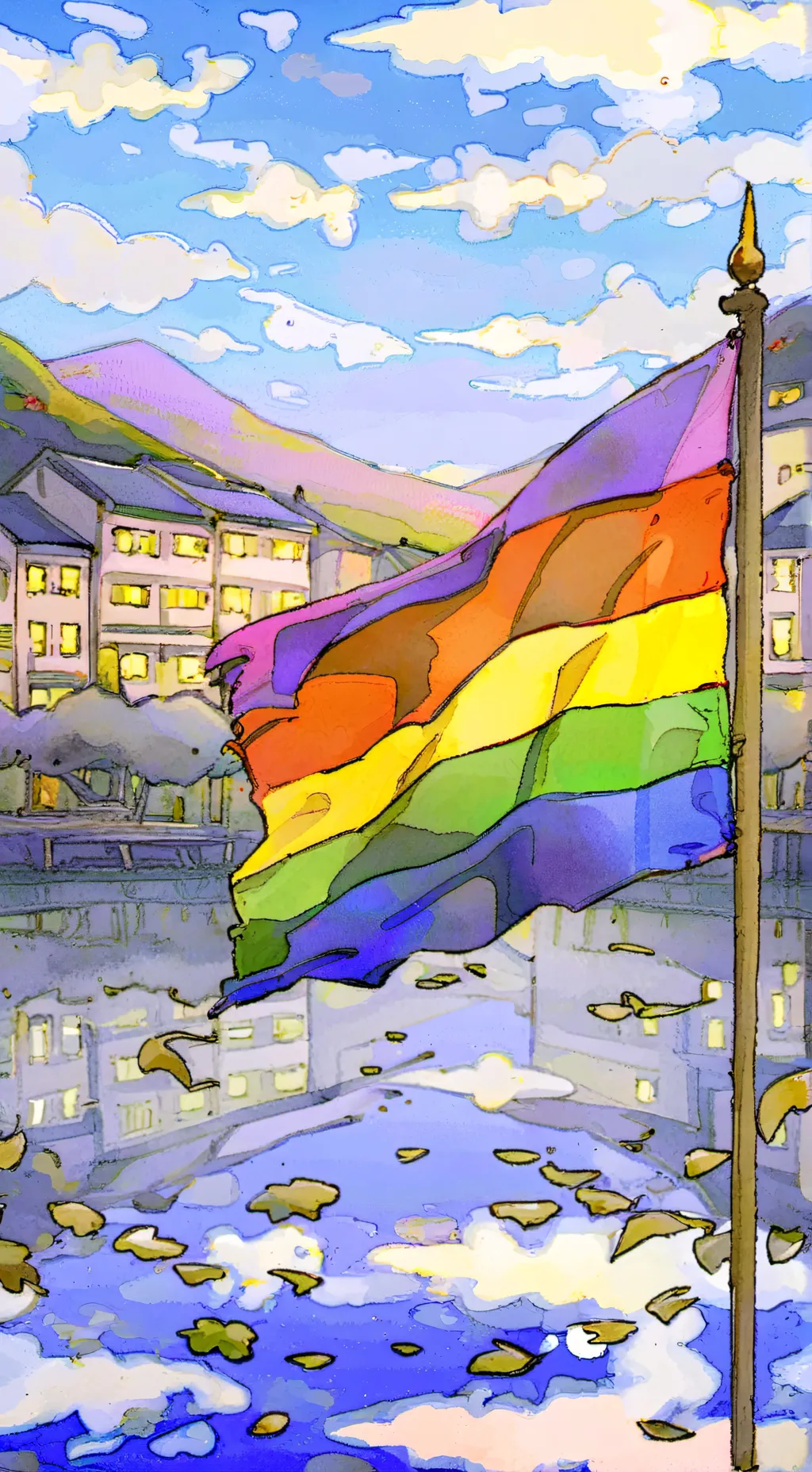 ai character: gay tester background