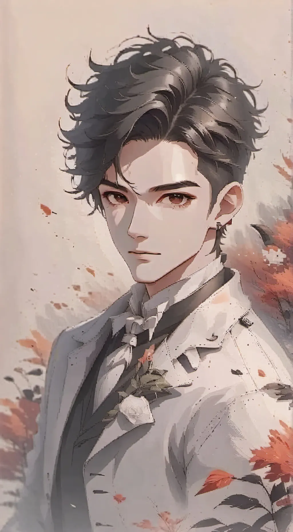 ai character: axel🌹 background
