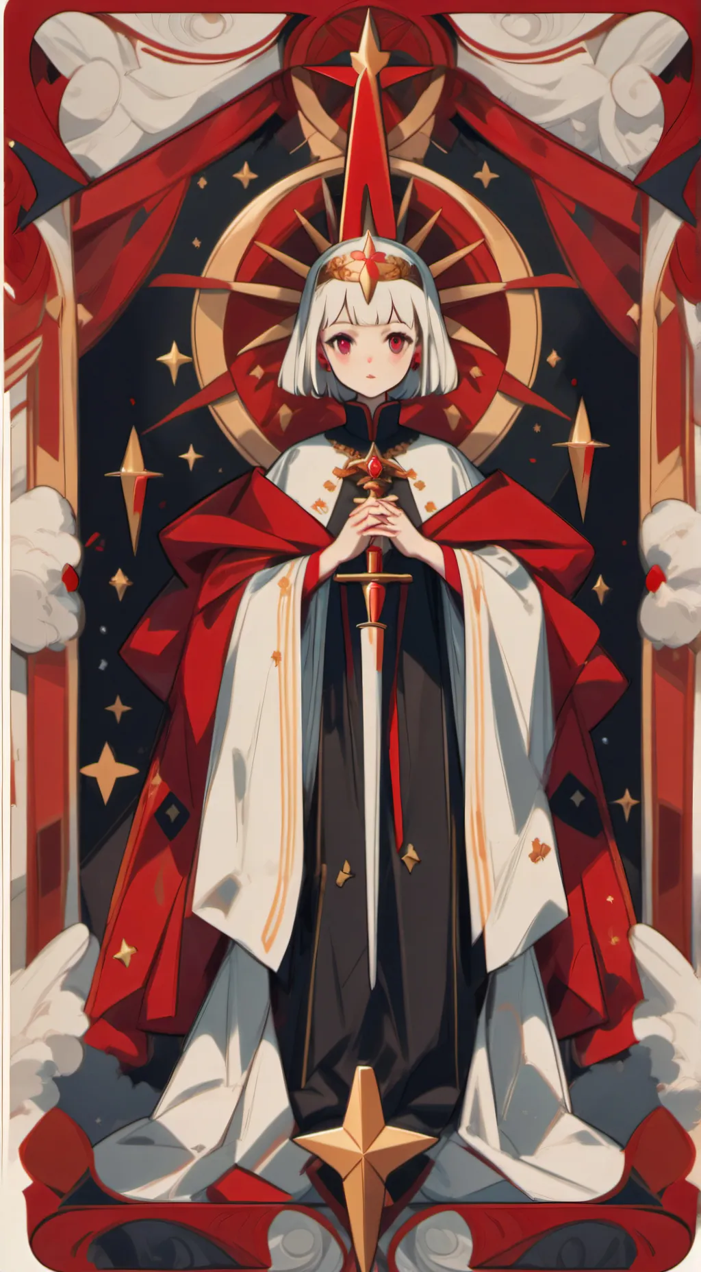 ai character: sprunki McDonalds background