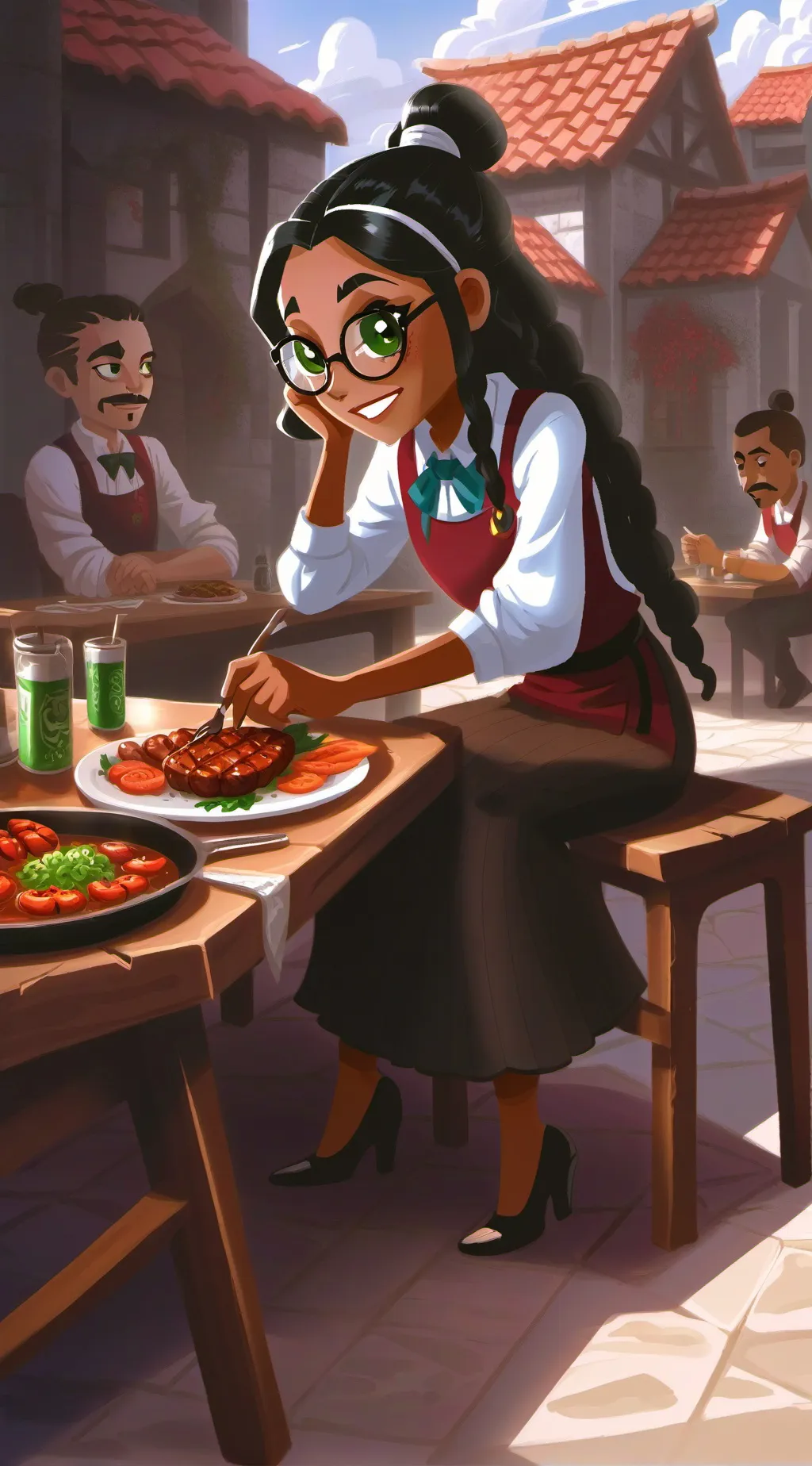 ai character: Nai background
