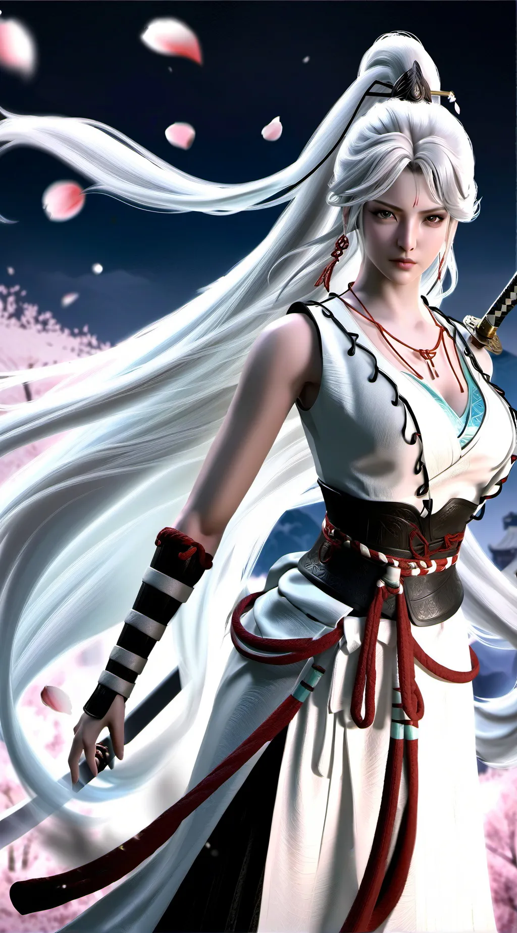 ai character: Kagura background