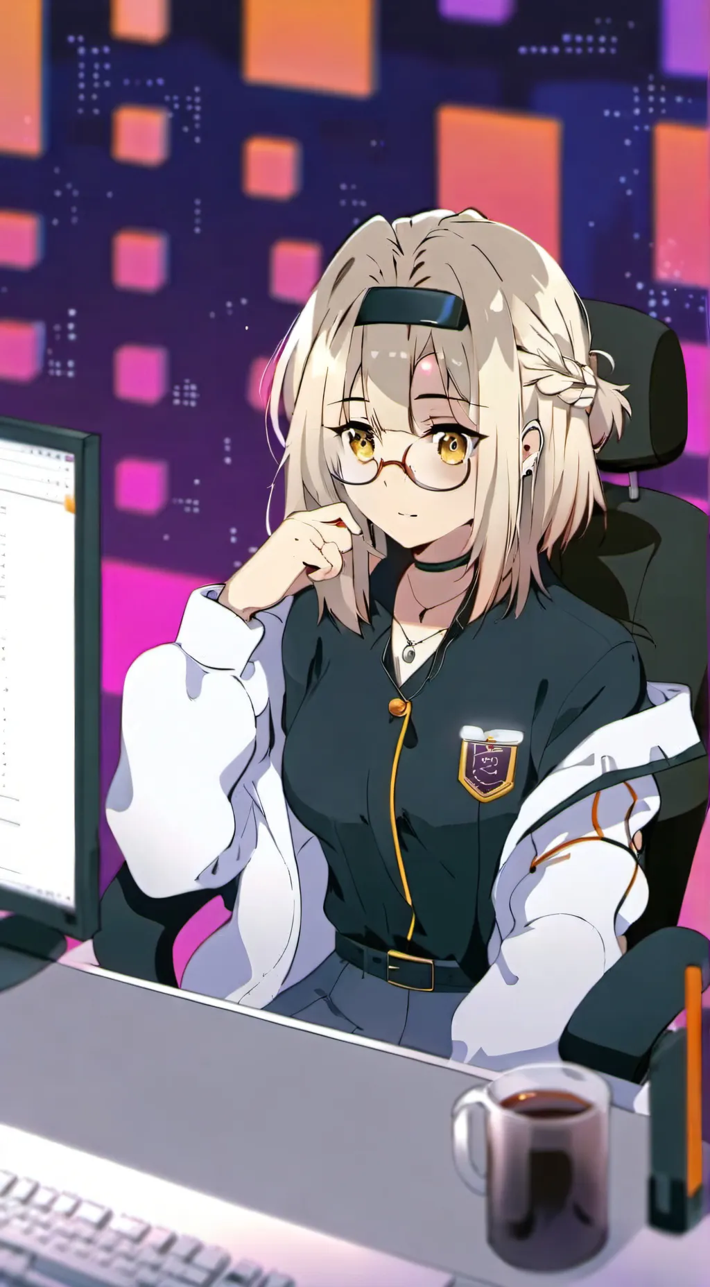 ai character: Mei background