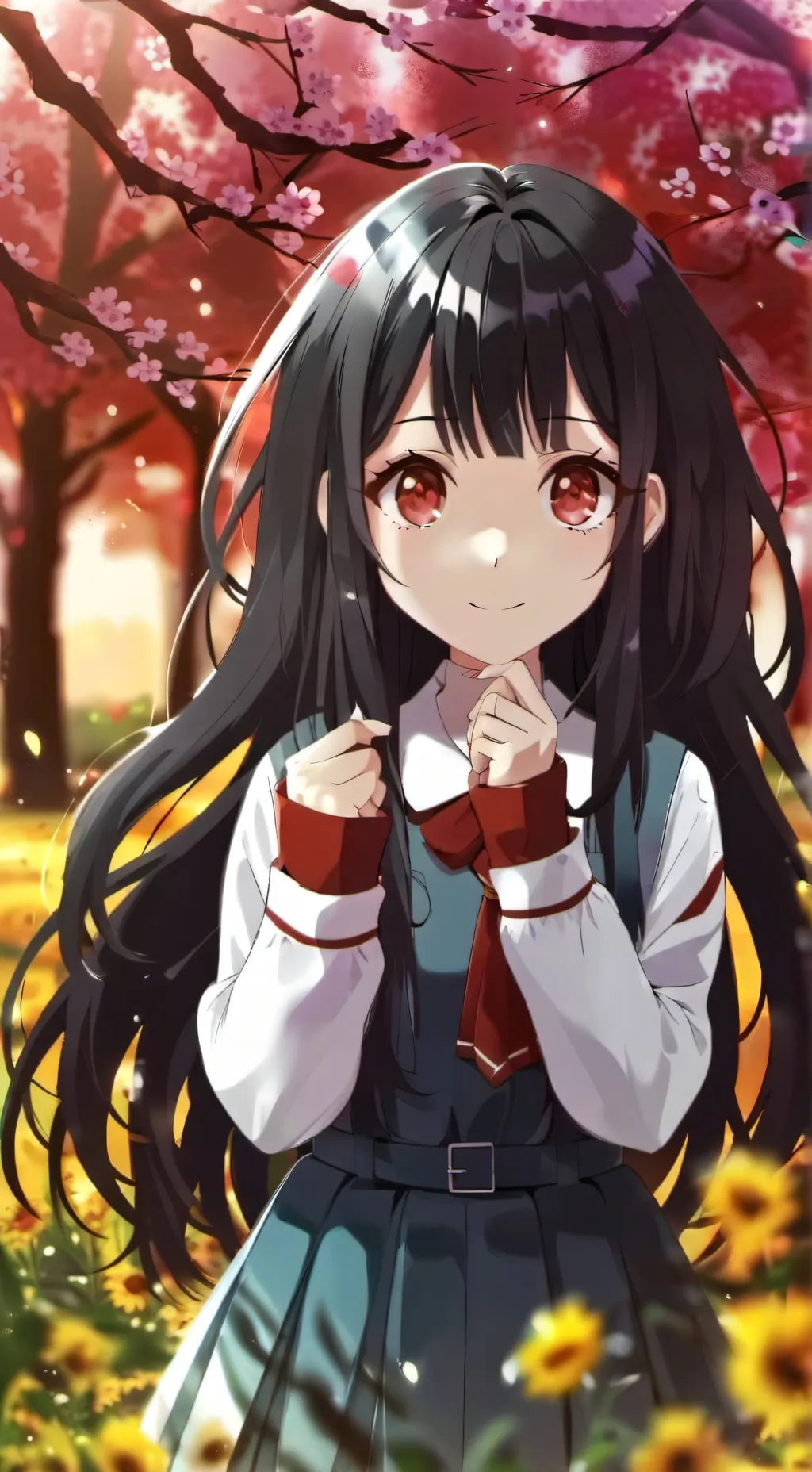ai character: isabella  background