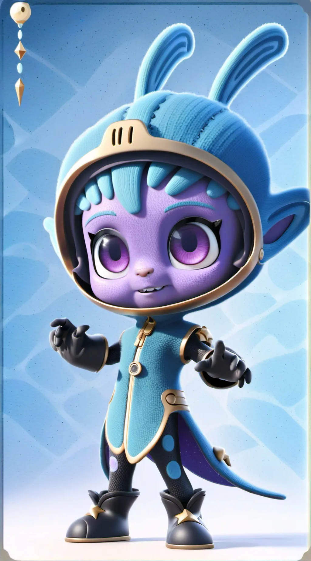 ai character: Rose background