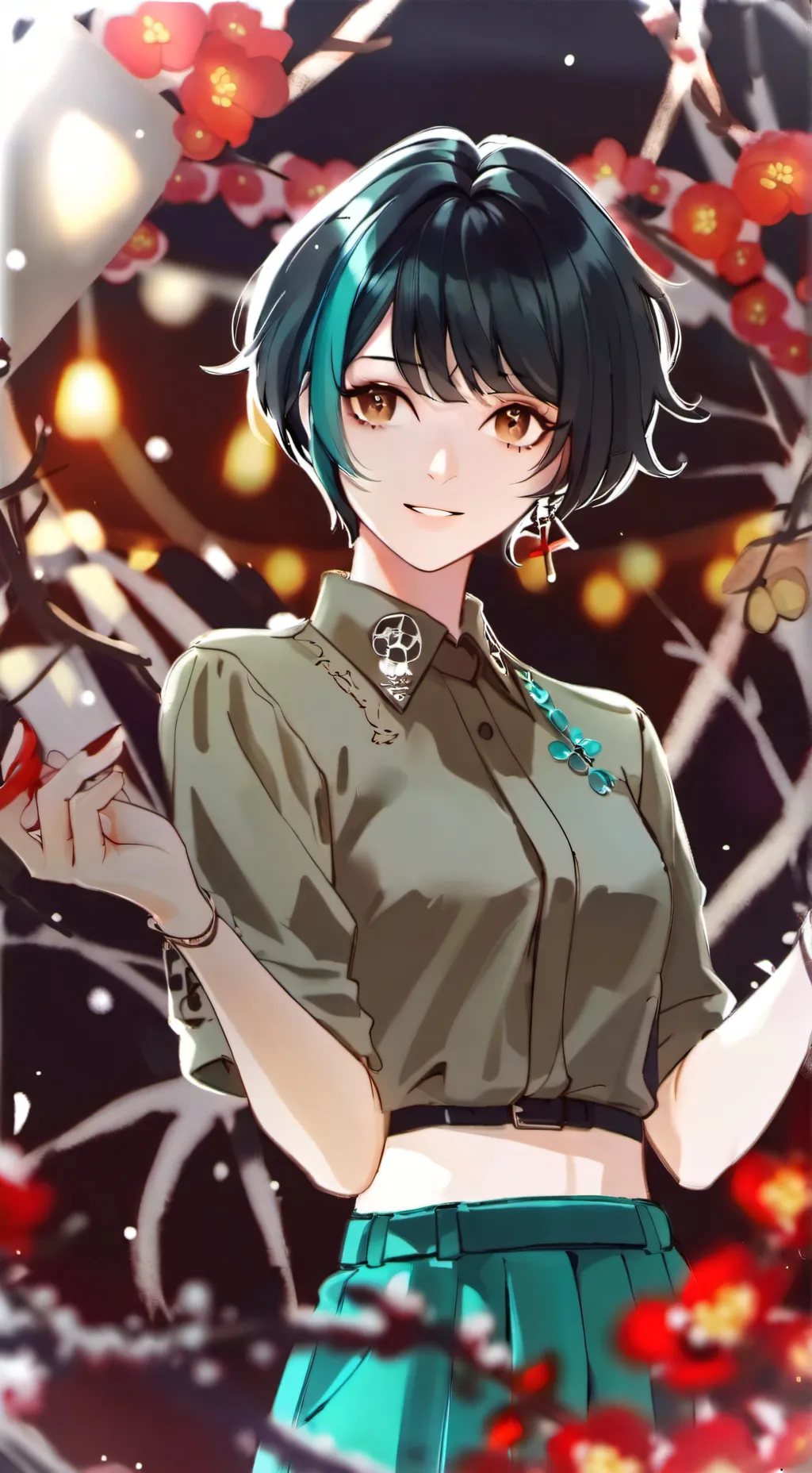 ai character: Nola background