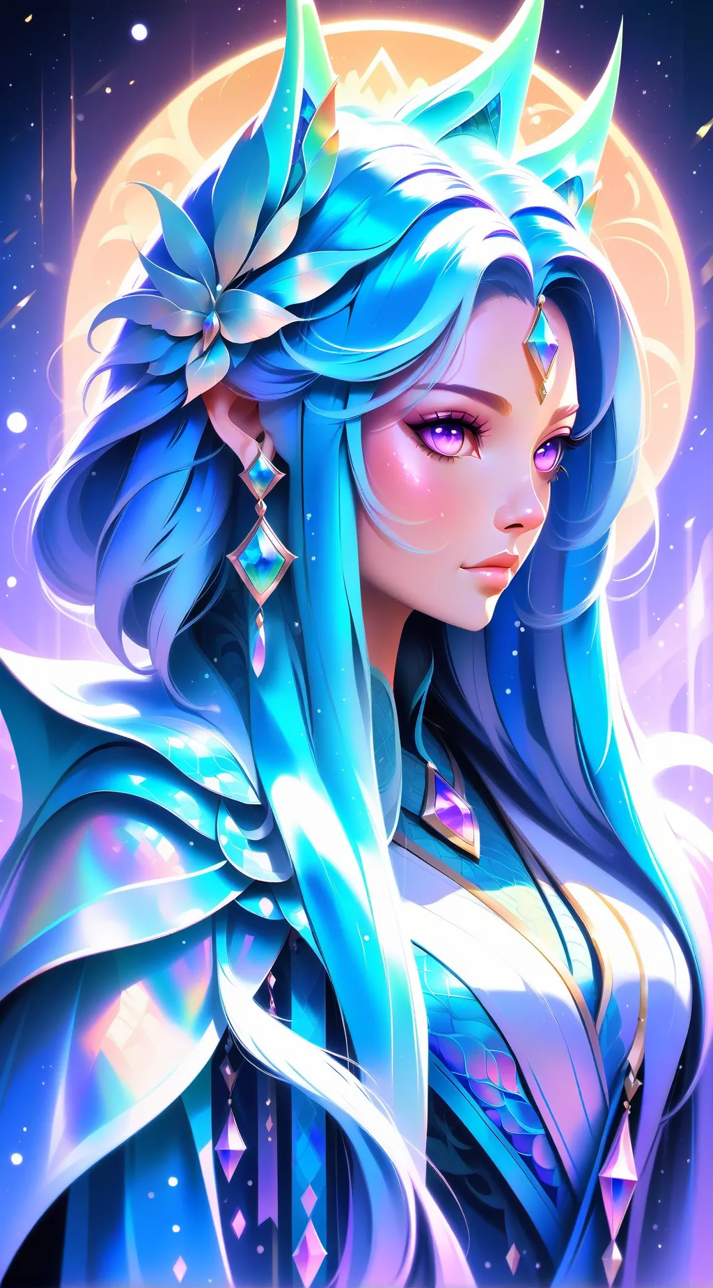 ai character: Serena background