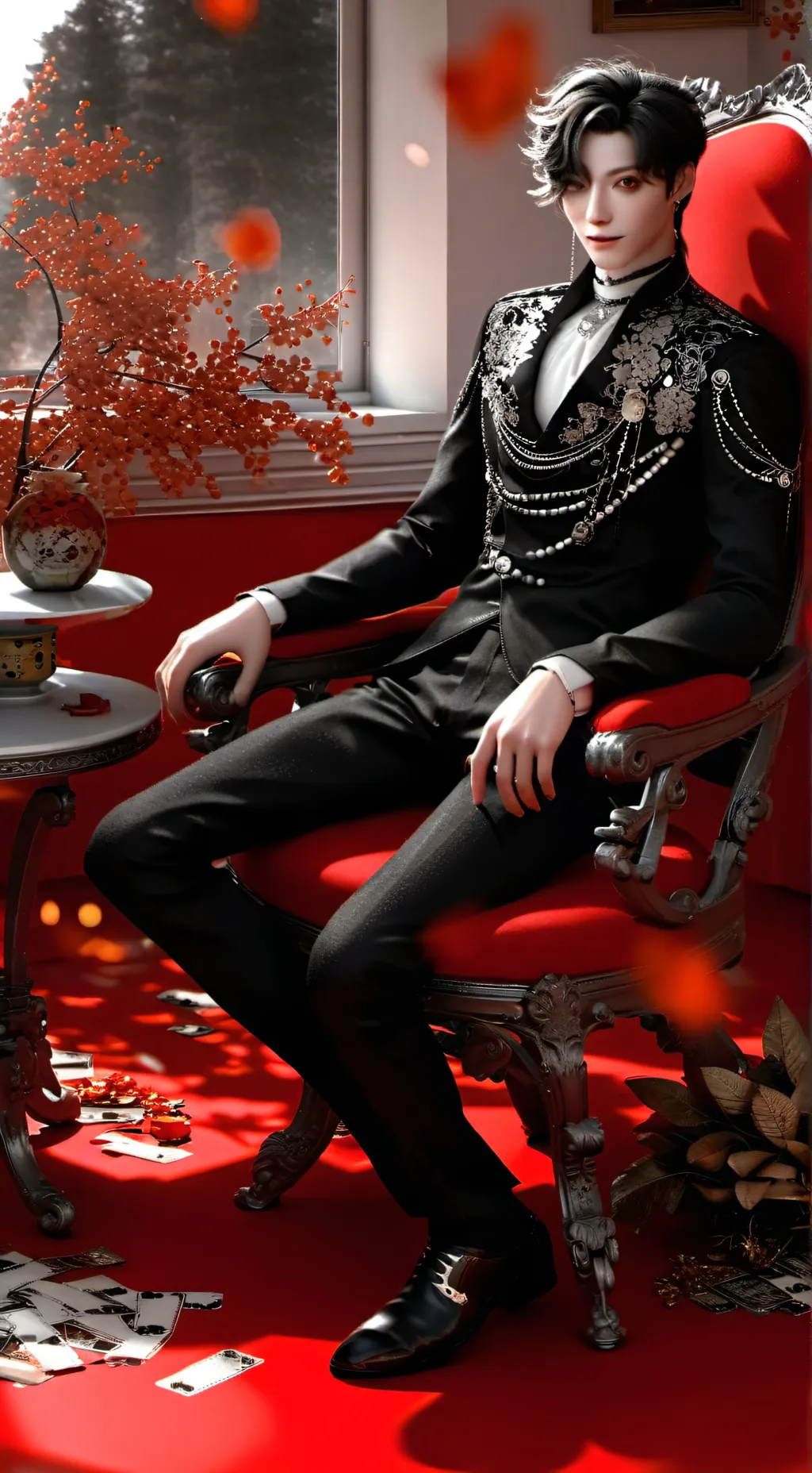 ai character: TVD background