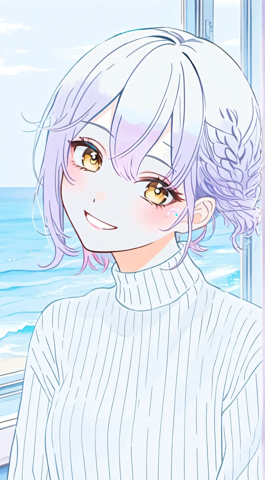 ai character: Himari background