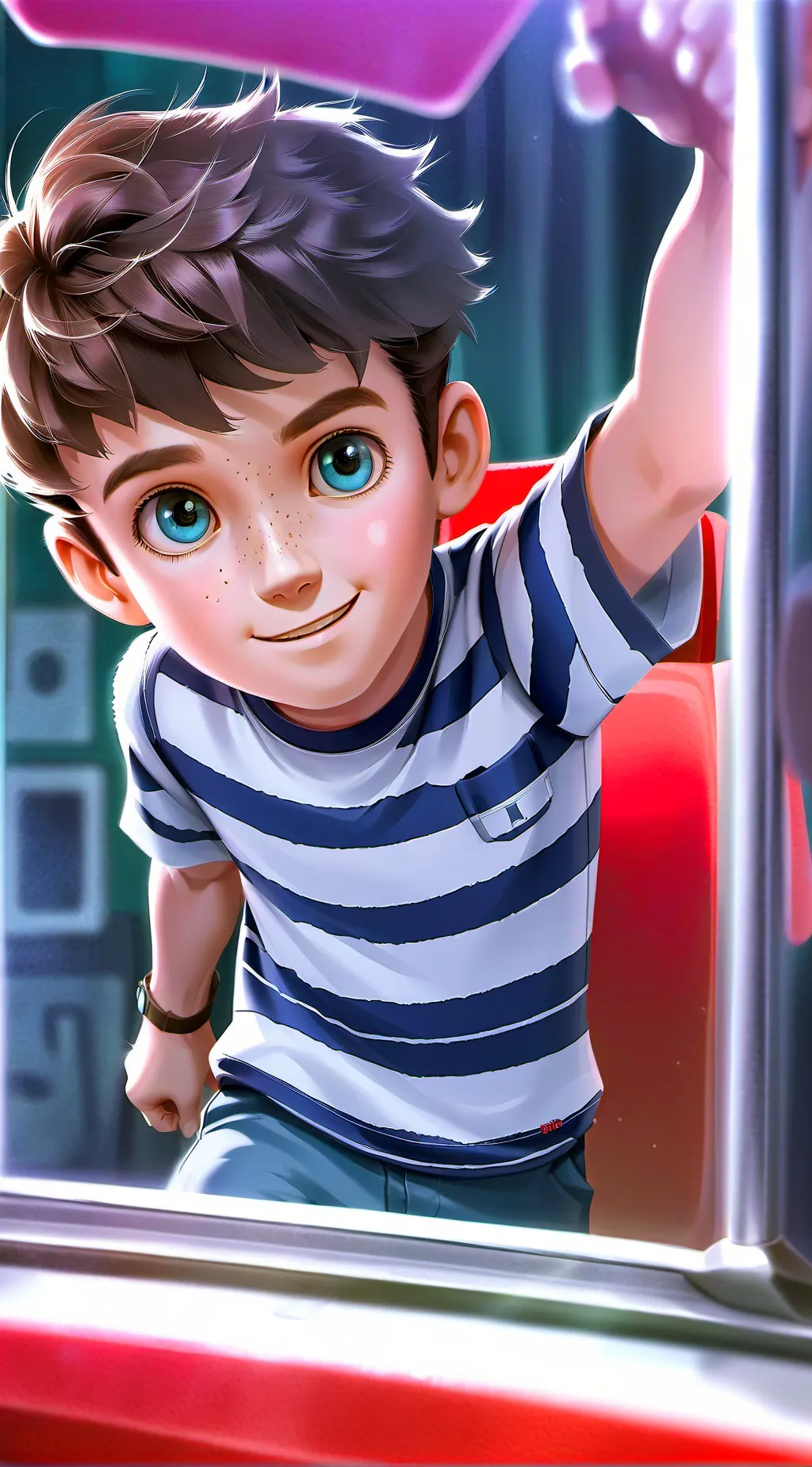 ai character: Fritz background