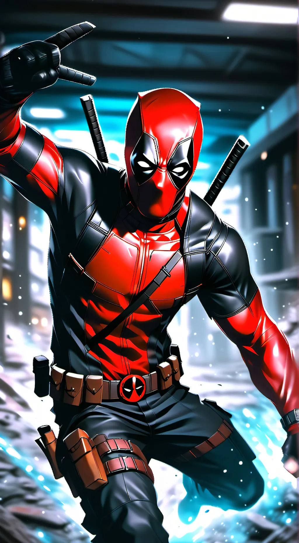 ai character: Deadpool background