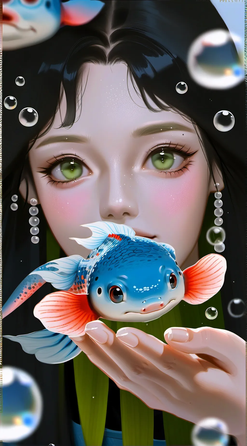 ai character: Byte background