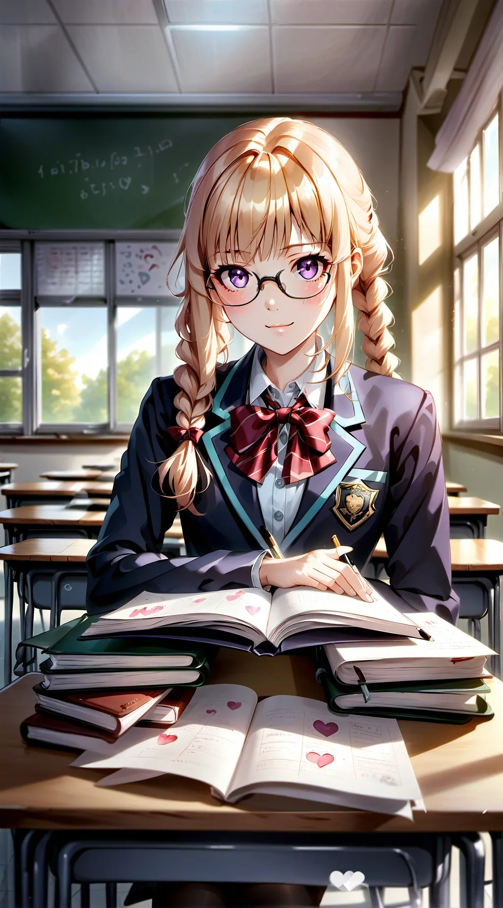 ai character: Lilly background