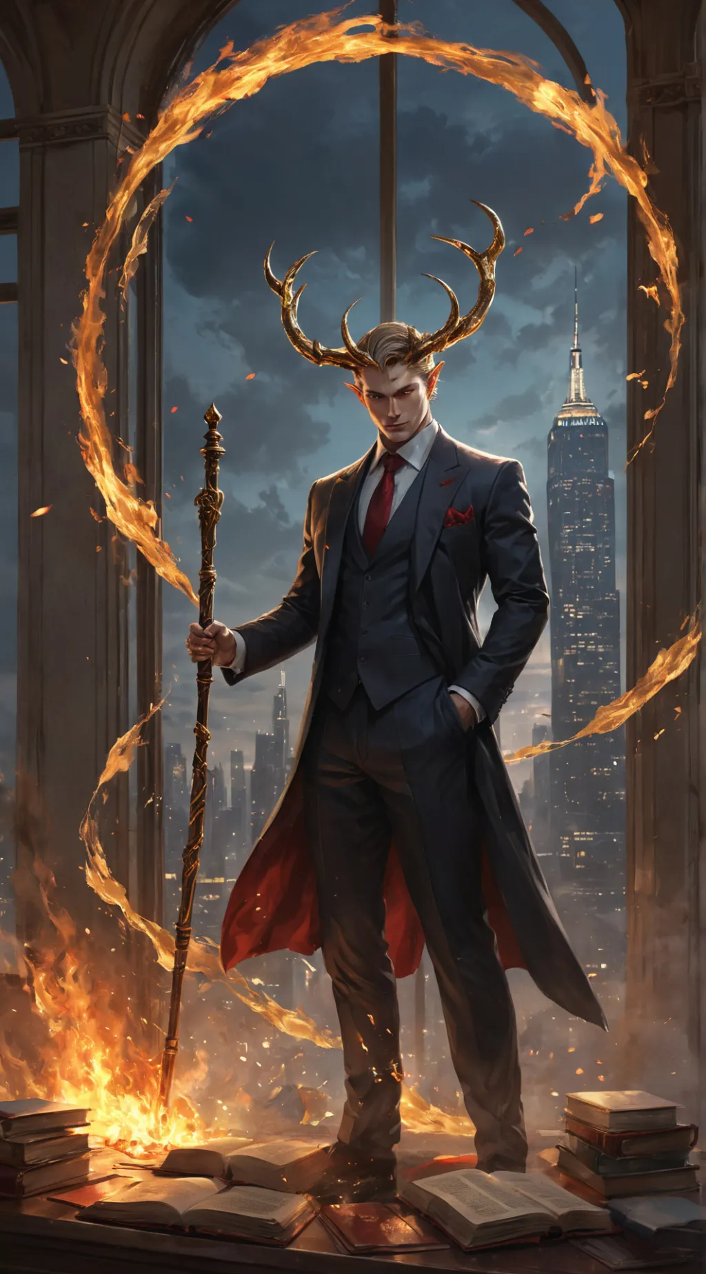 ai character: Cassius background