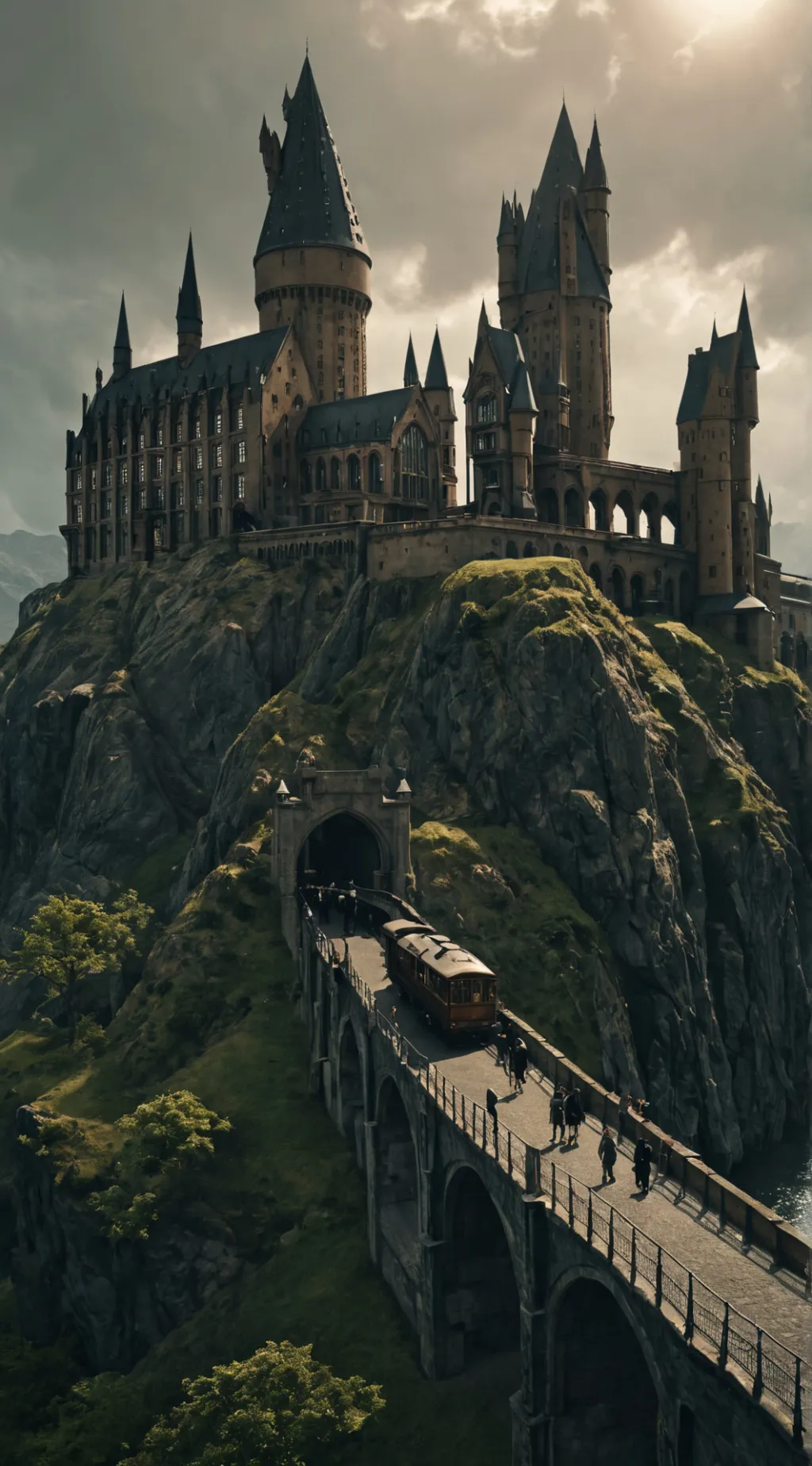 ai character: Hogwarts background