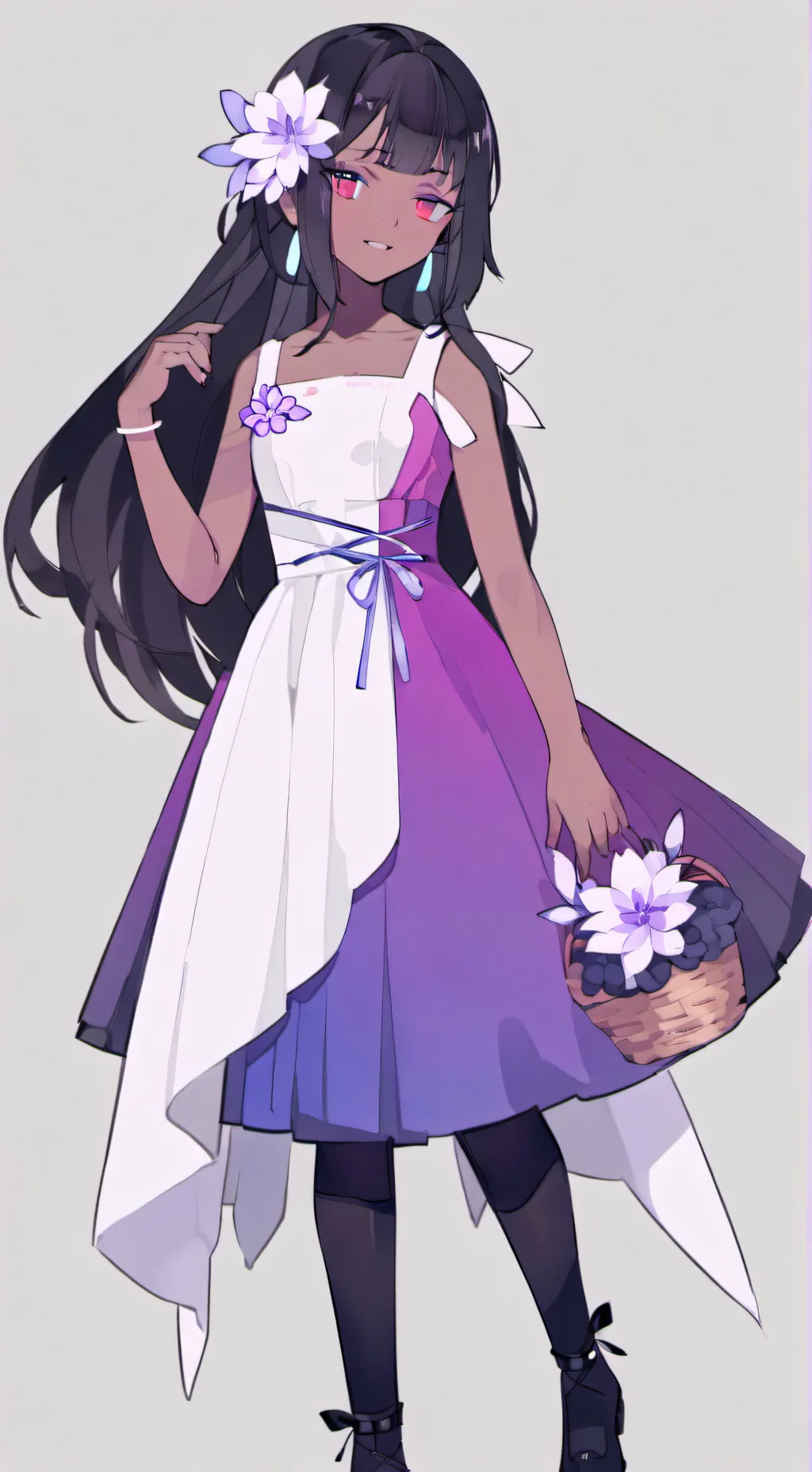 ai character: Isabella's dress background