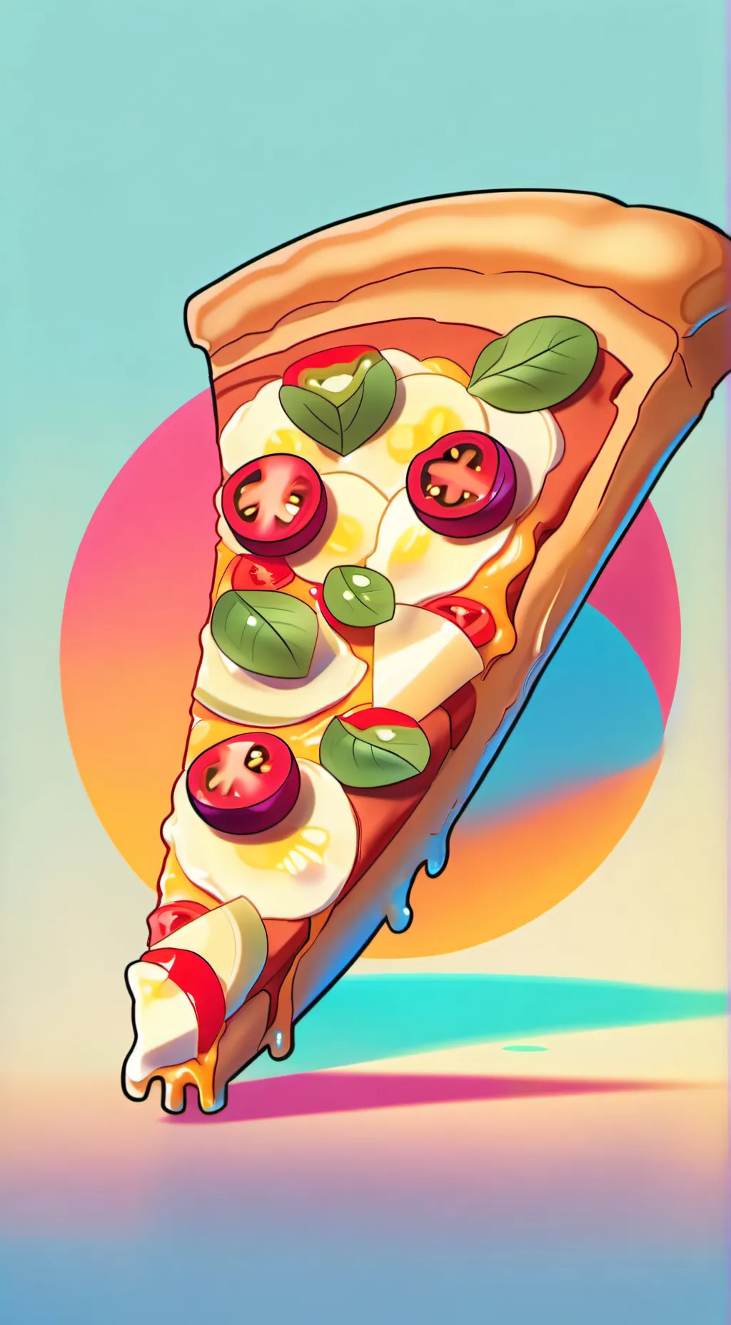 ai character: pizza Boy background