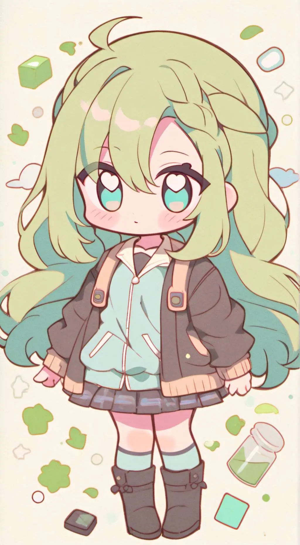 ai character: Lily+Bnha+Y/N background