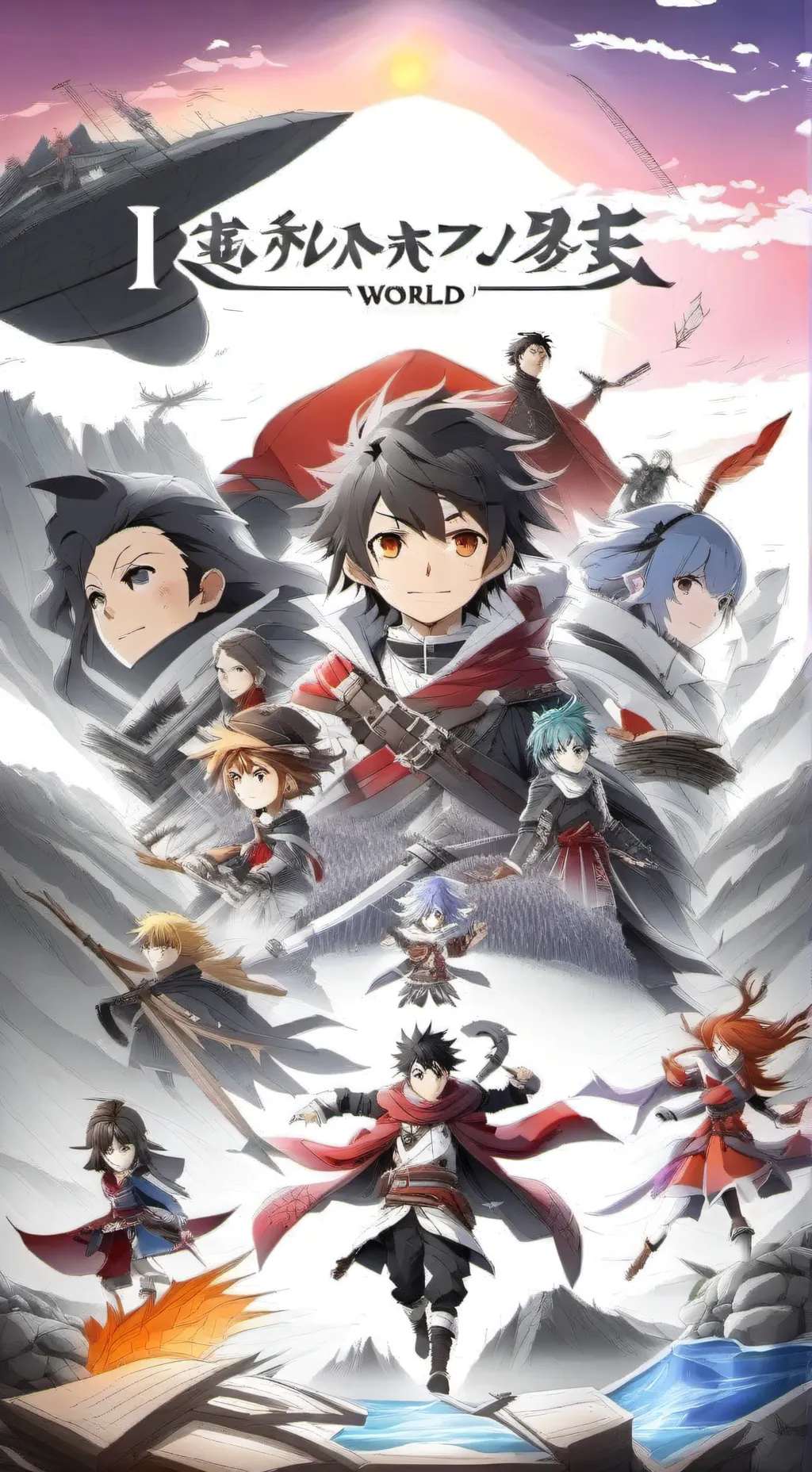 ai character: Isekai World background