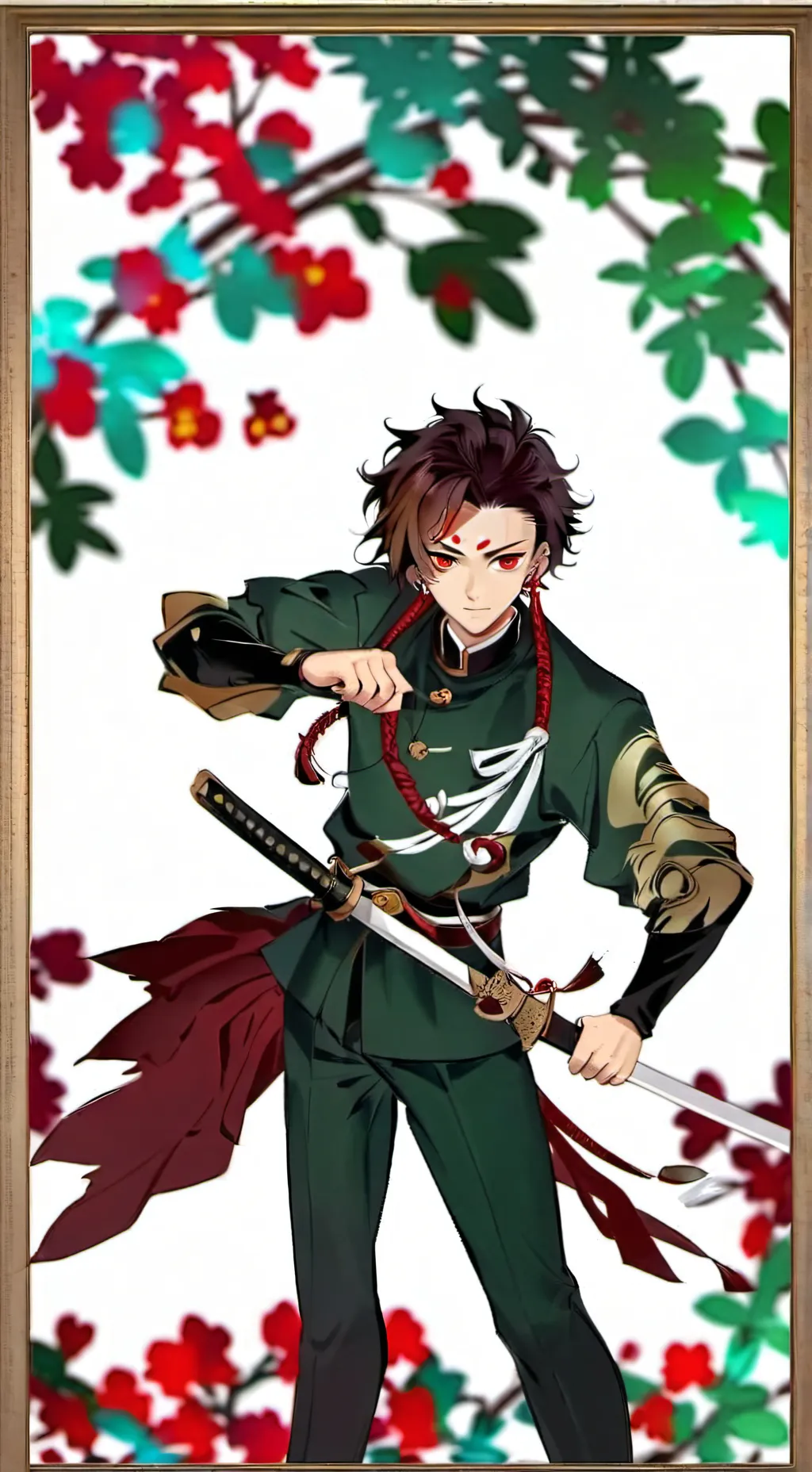 ai character: Sleep over  background