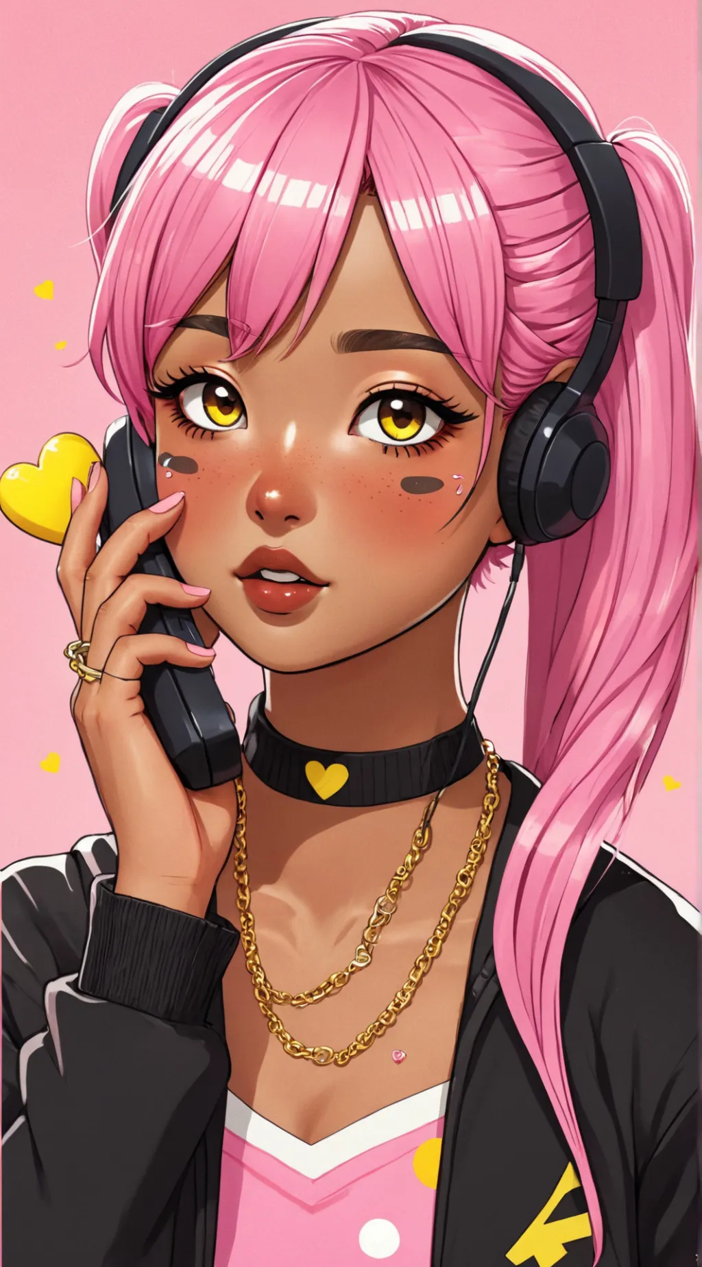 ai character: Cassie  background
