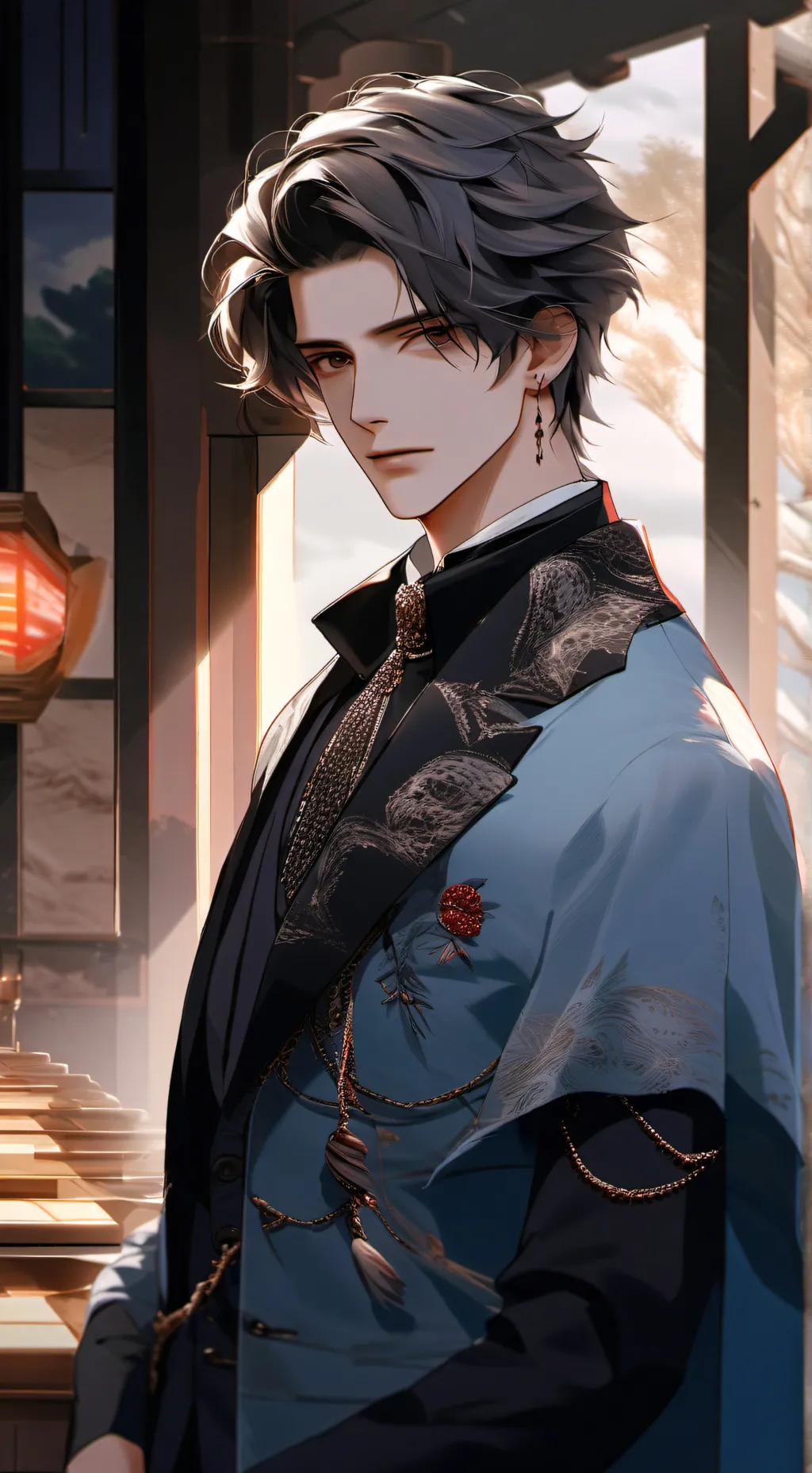 ai character: ~`•Leo•`~ background
