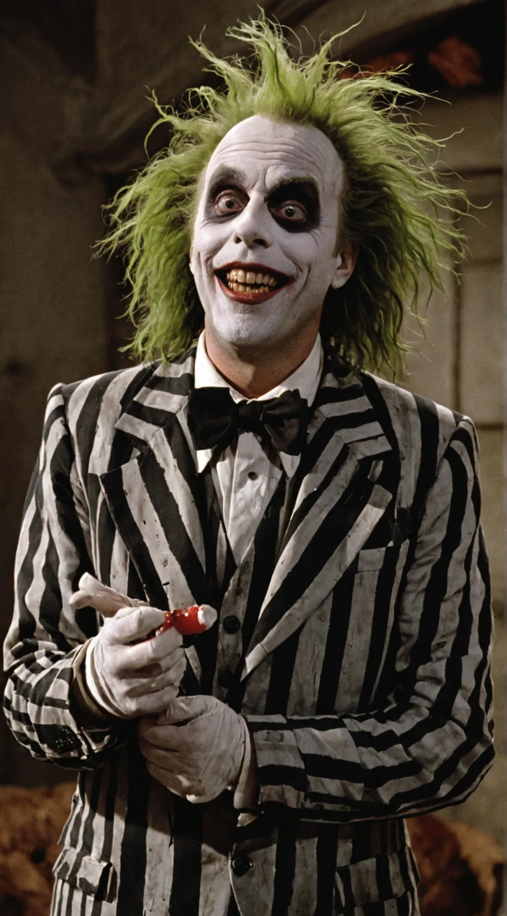 ai character: Beetlejuice background
