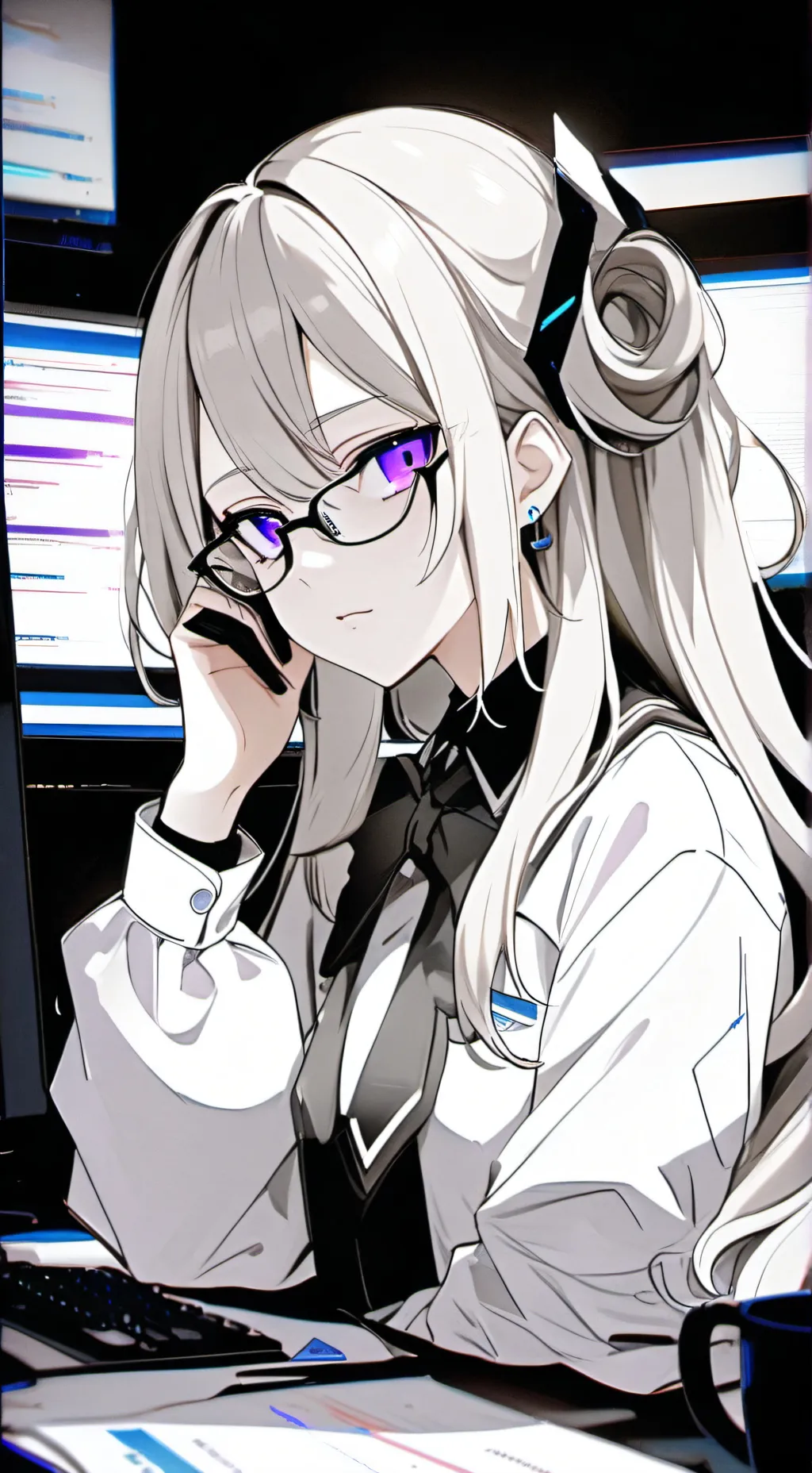ai character: Himiko background